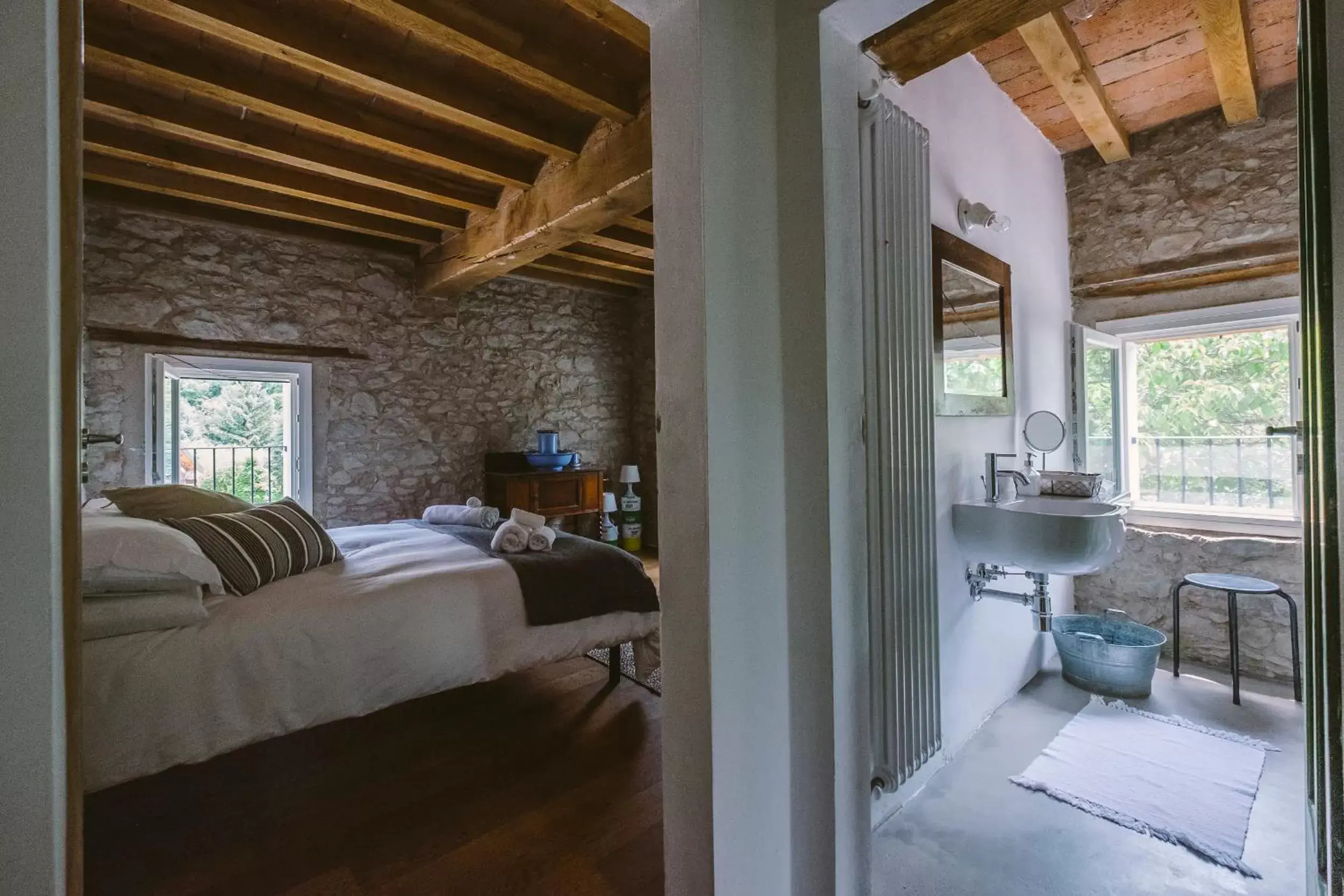 Bathroom, Bed in Sotto I Sassi