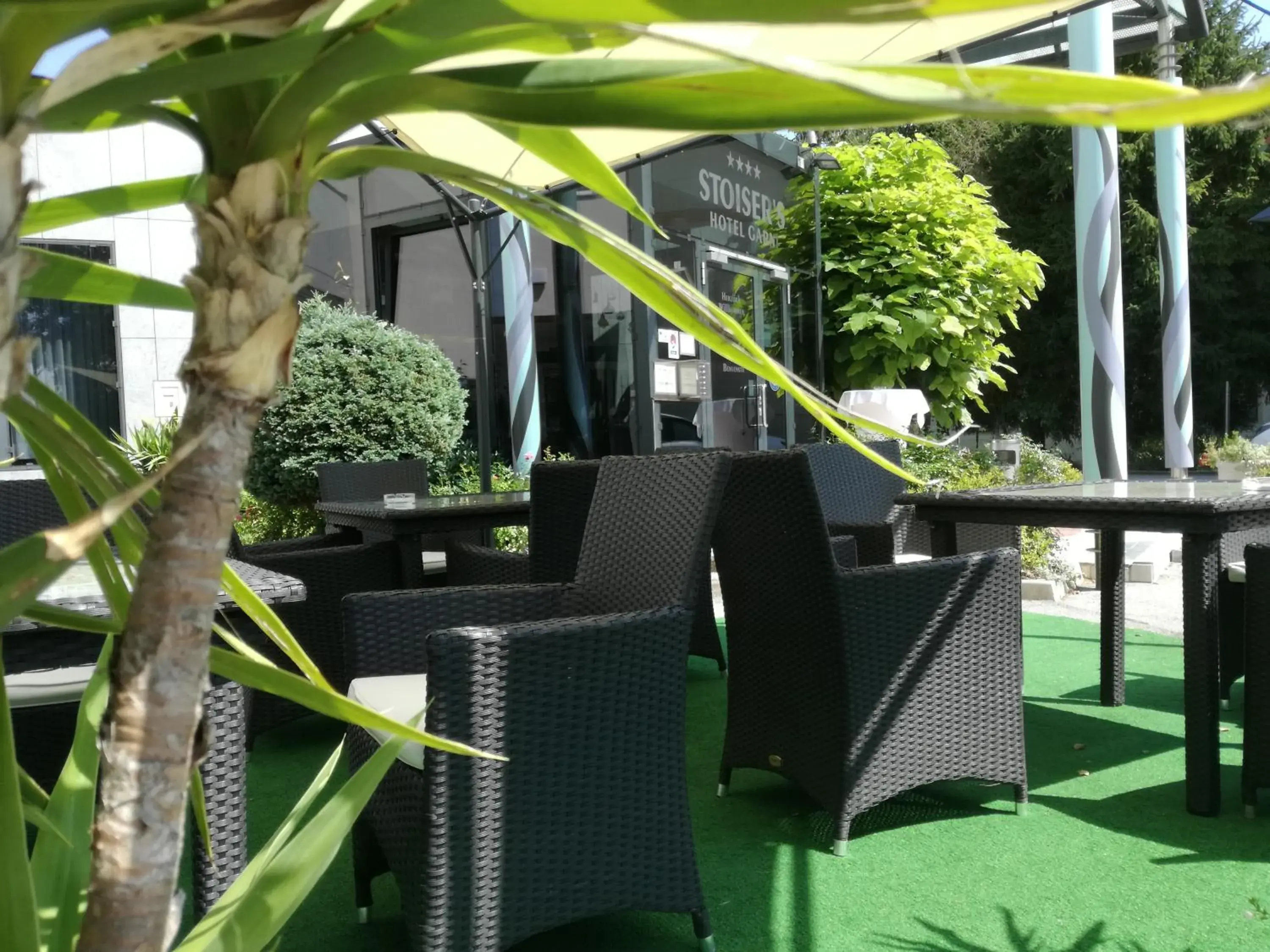 Patio in Hotel Stoiser Graz