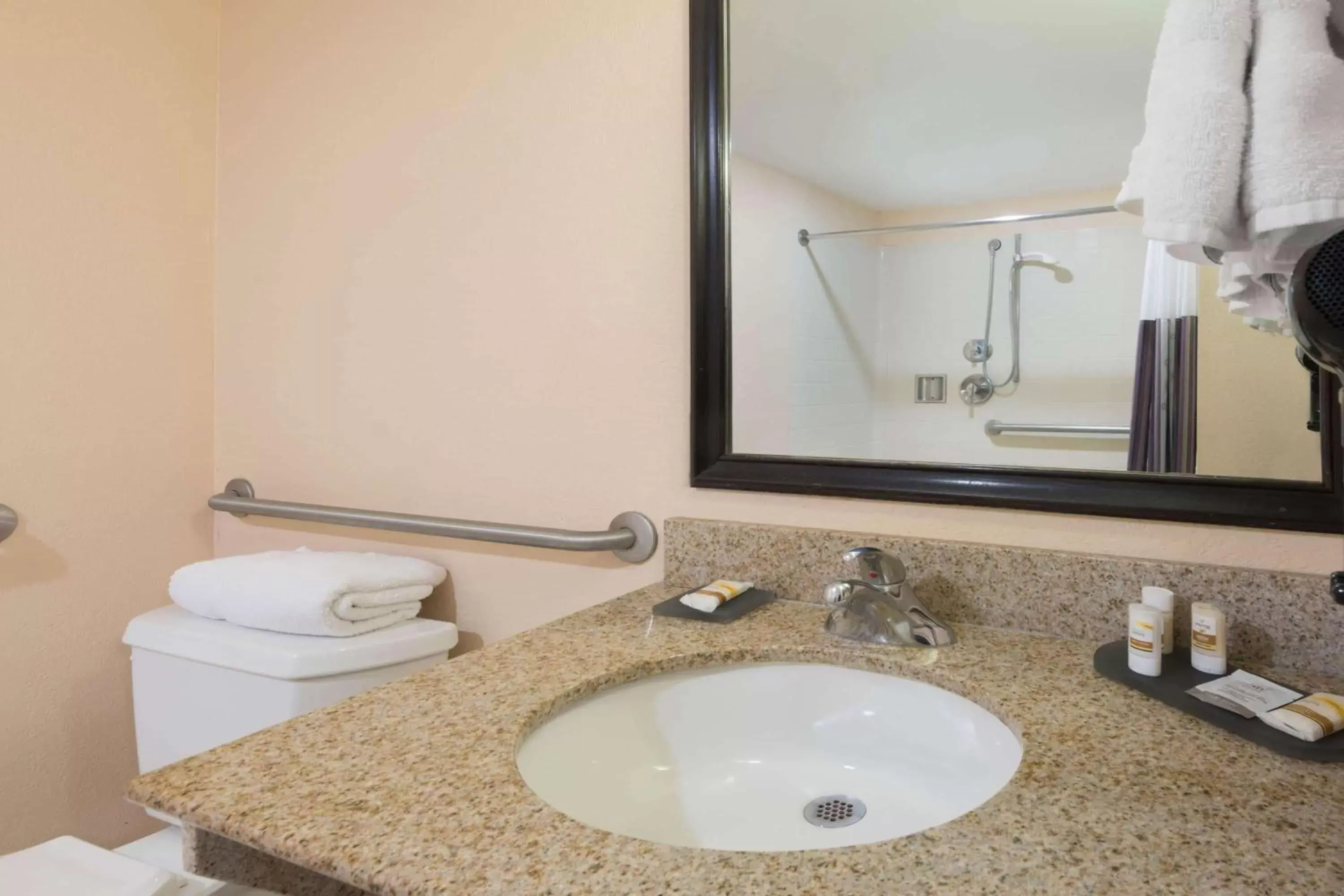 Shower, Bathroom in La Quinta by Wyndham San Antonio Medical Ctr. NW
