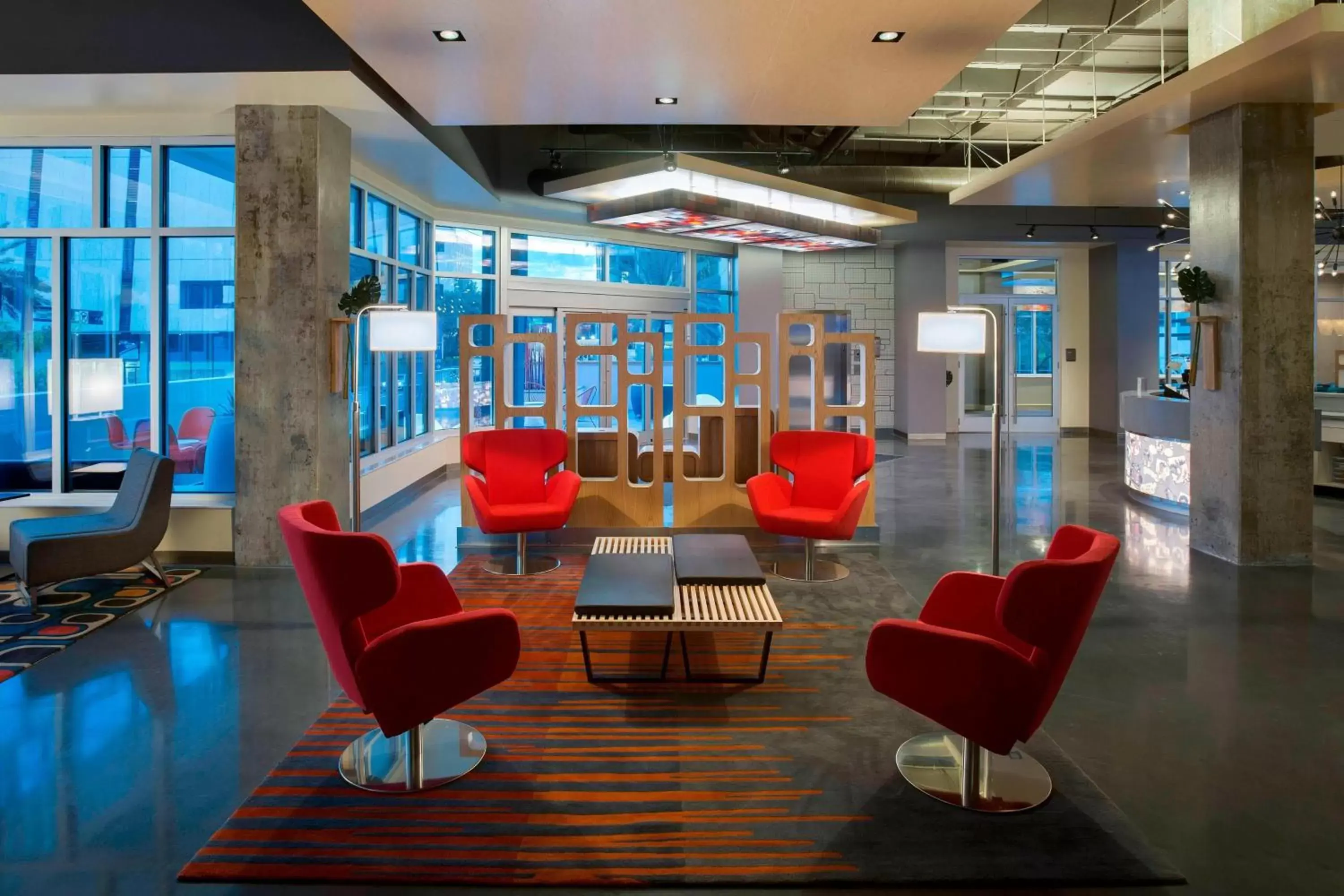 Lobby or reception, Lobby/Reception in Aloft - Tampa Downtown