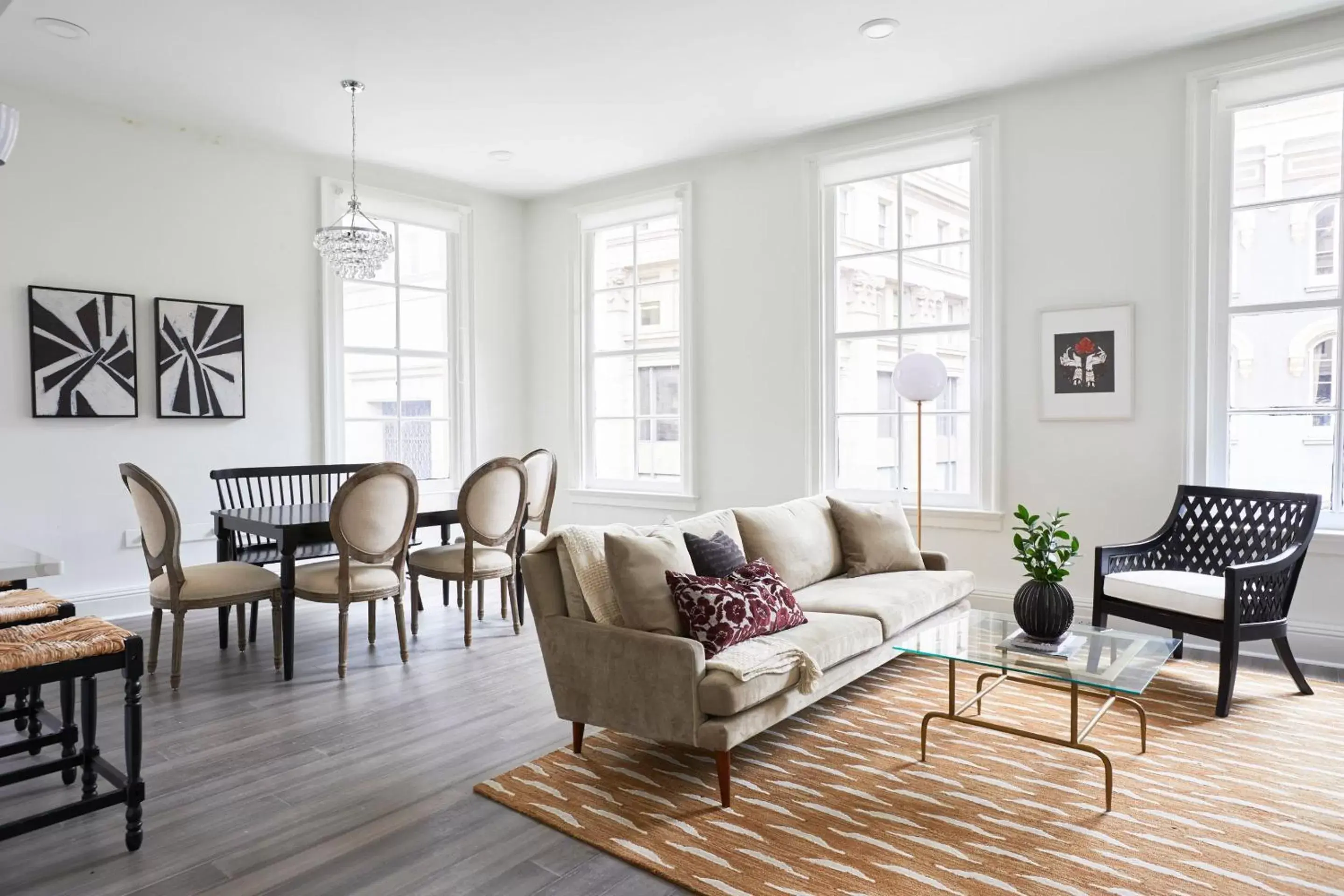 Living room, Seating Area in Sonder Lafayette Square