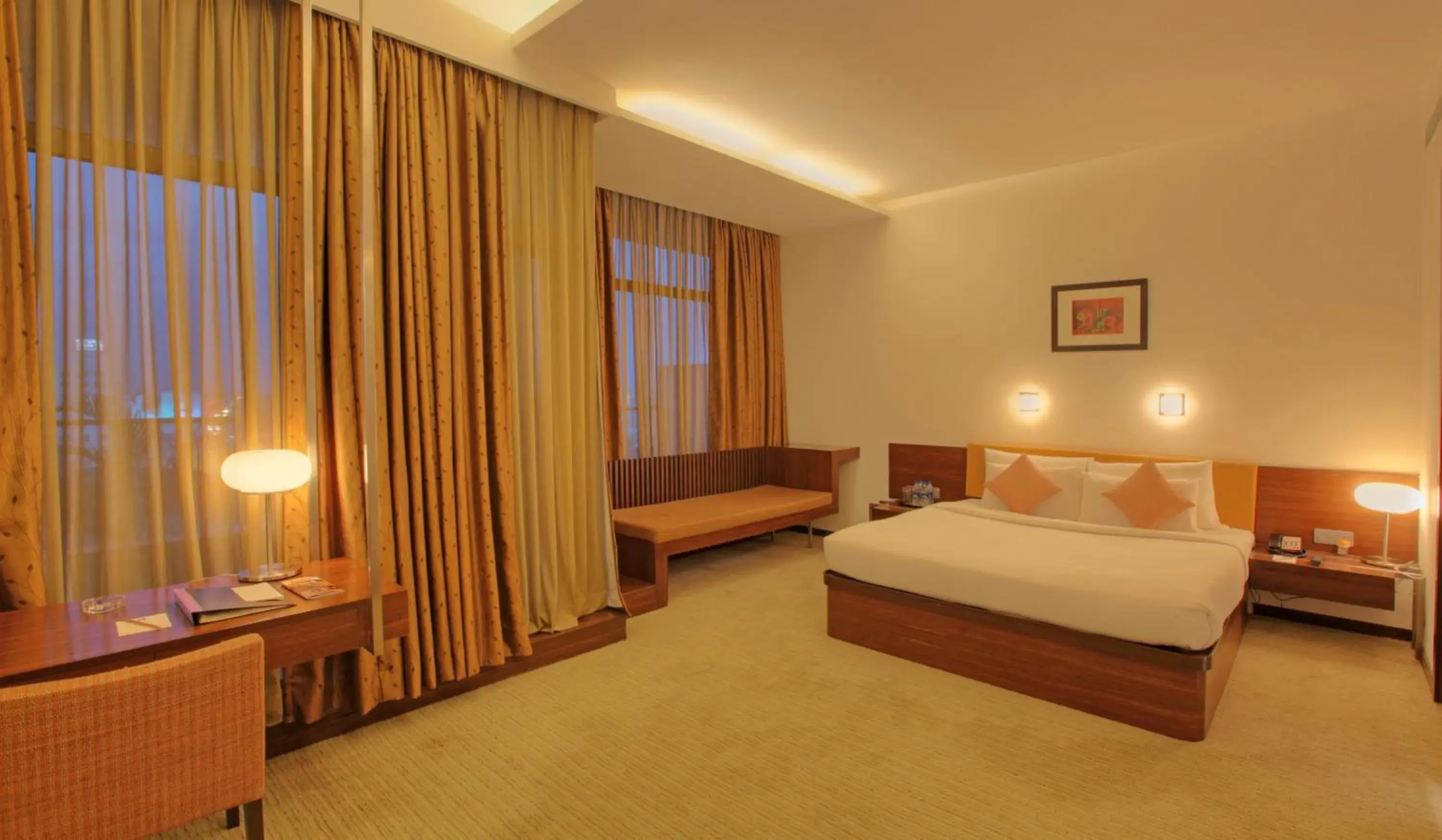 Bedroom, Bed in Hotel Parc Estique