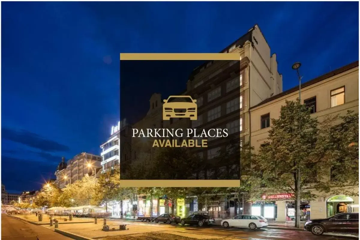 Parking, Property Building in Pytloun Boutique Hotel Prague