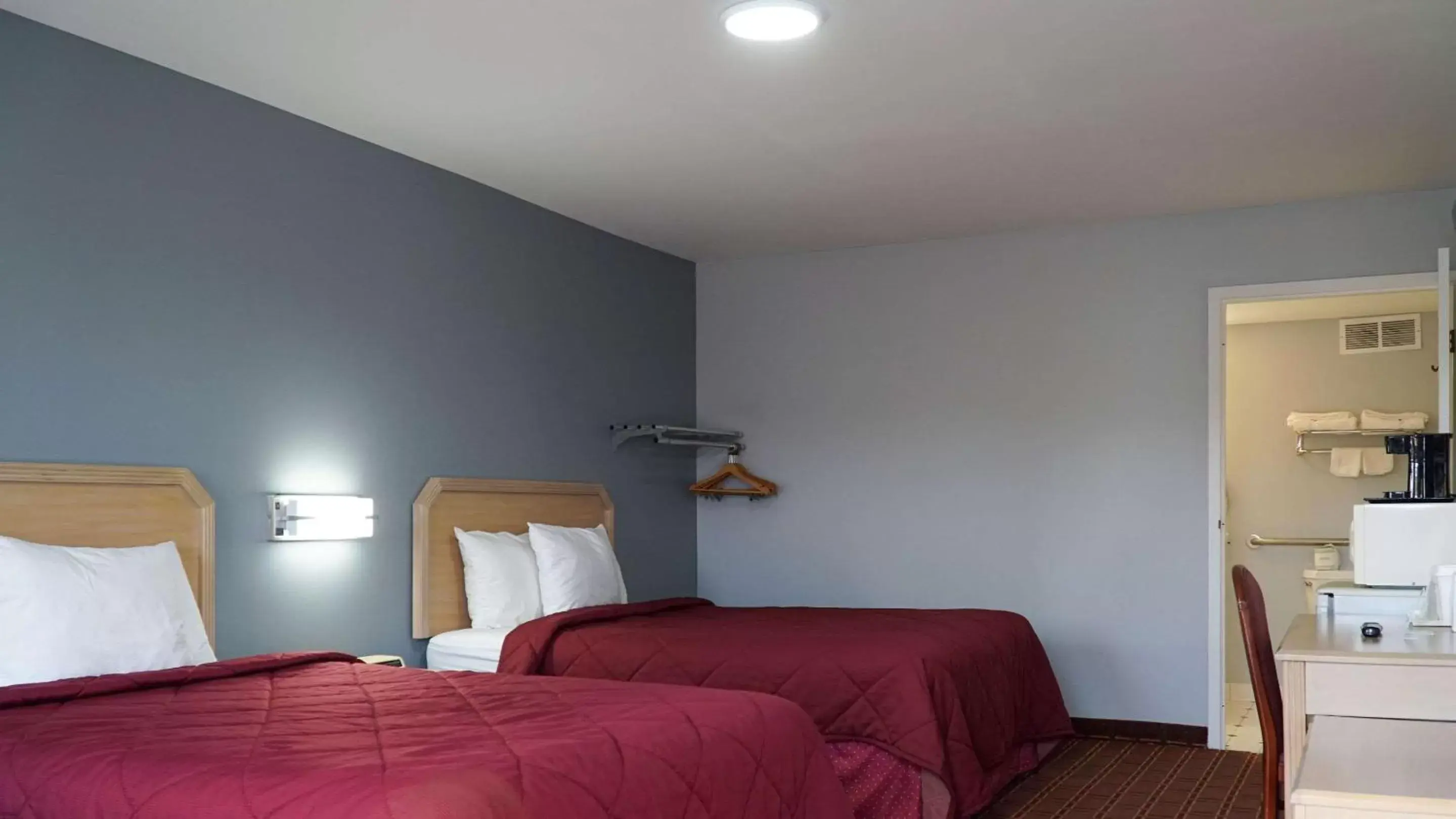 Double Room with Two Double Beds - Accessible/Smoking in Rodeway Inn Double Room with Two Double Beds - Accessible/Smoking in Rodeway Inn