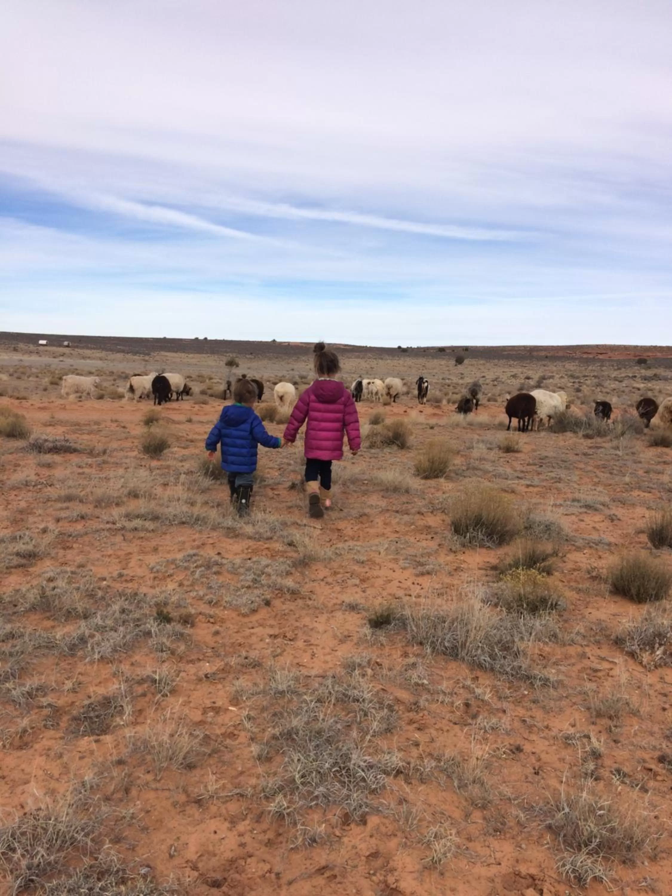 People in Shash Dine' EcoRetreat