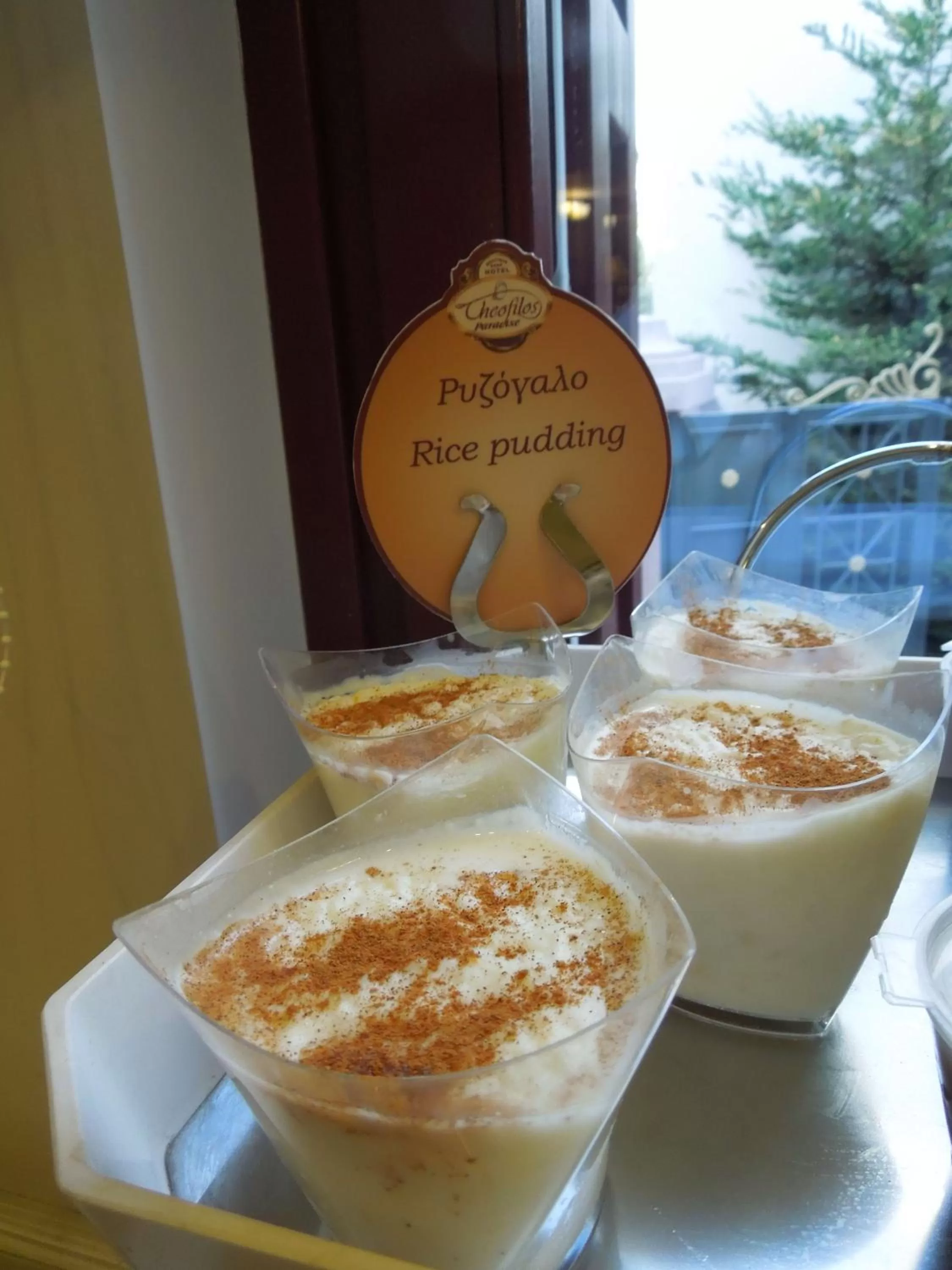 Food close-up in Theofilos Paradise Boutique Hotel