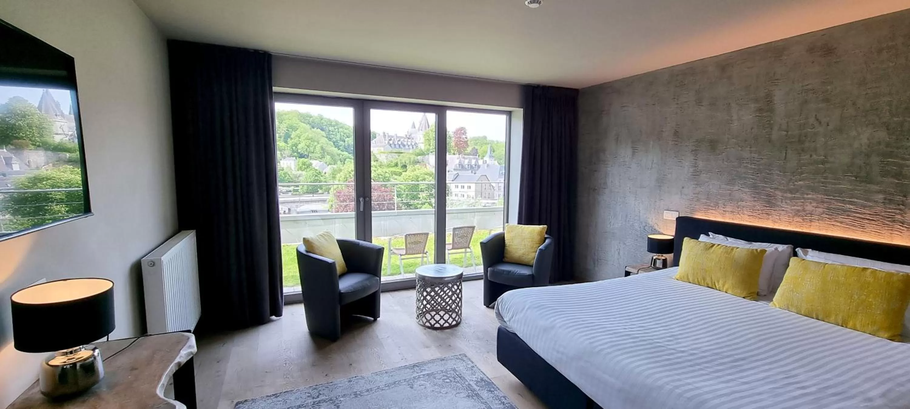 Bedroom in Hôtel WELLNESS EAU DE ROCHE Durbuy