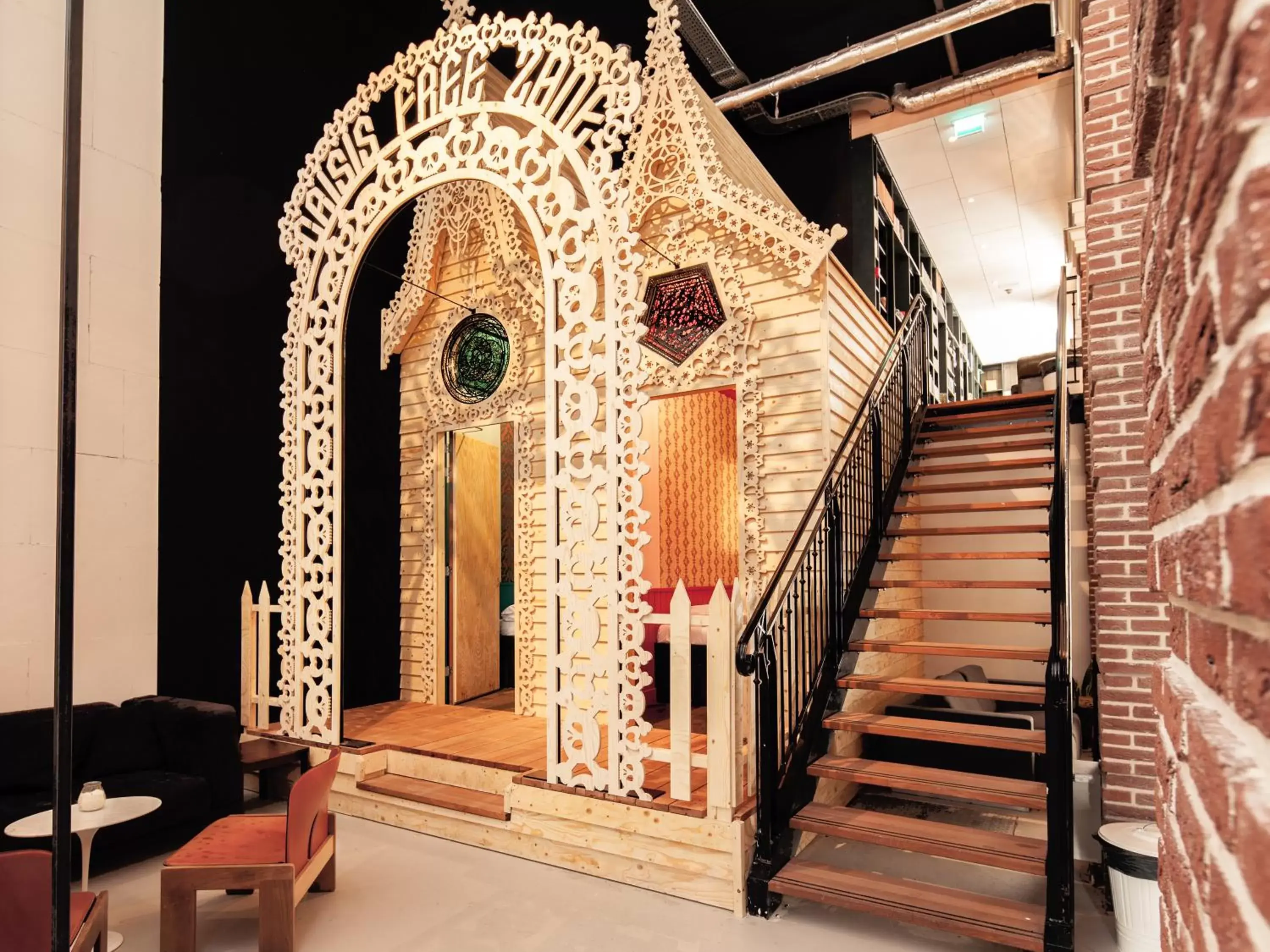 Photo of the whole room in Hotel Not Hotel Amsterdam Photo of the whole room in Hotel Not Hotel Amsterdam