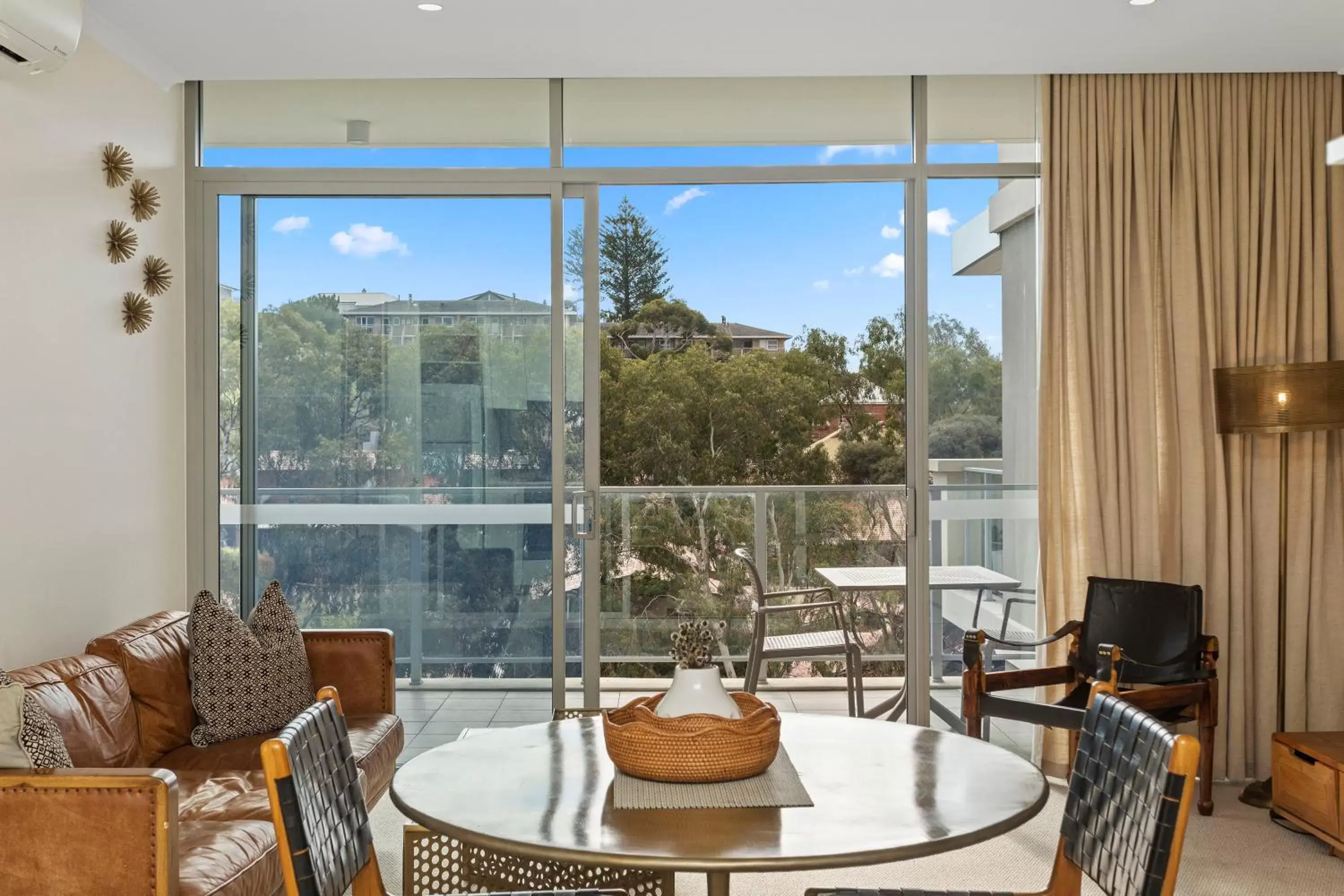 Dining area in Nautica Residences Fremantle