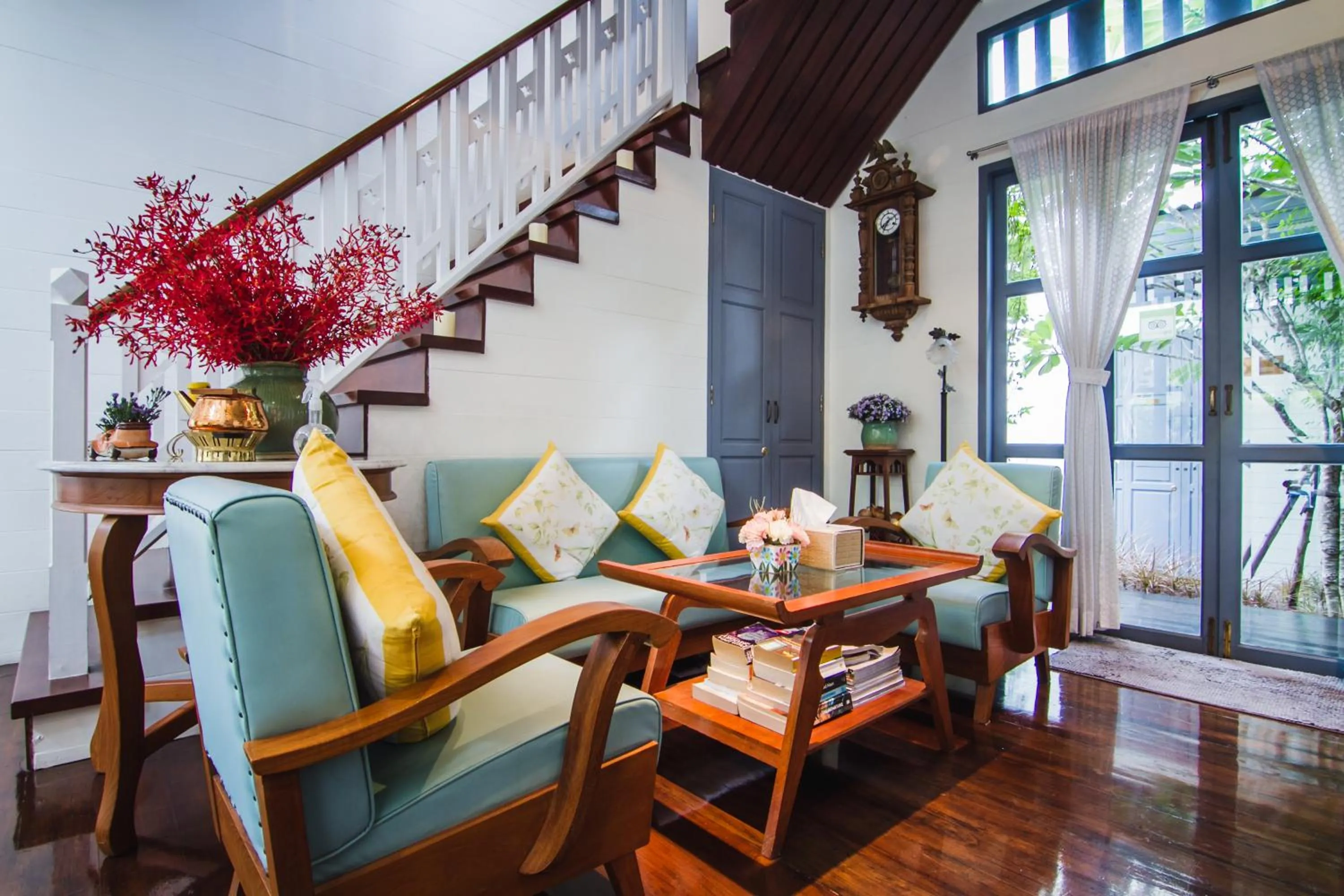 Lobby or reception in Baan Noppawong