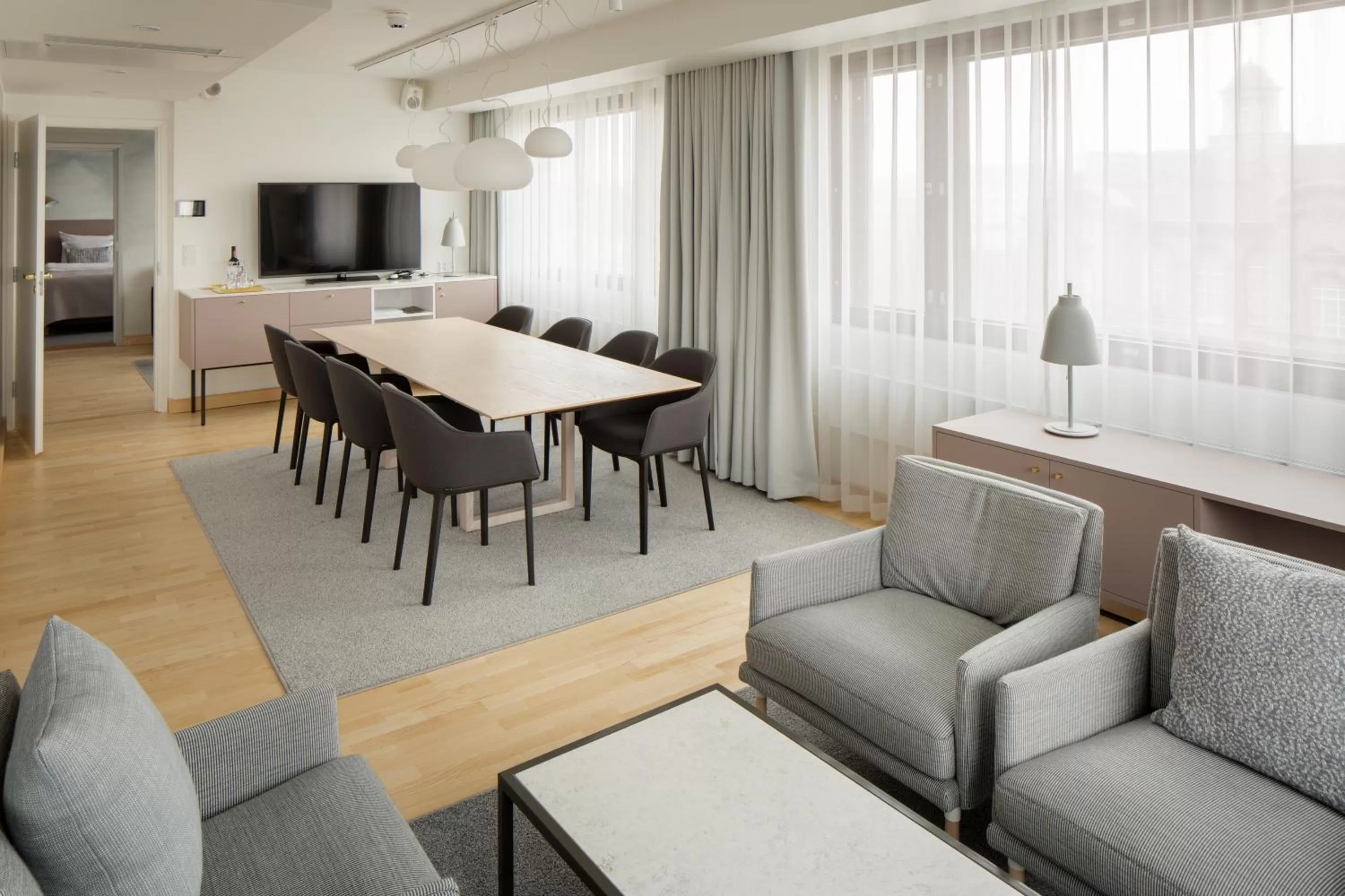 Living room in Original Sokos Hotel Presidentti Helsinki