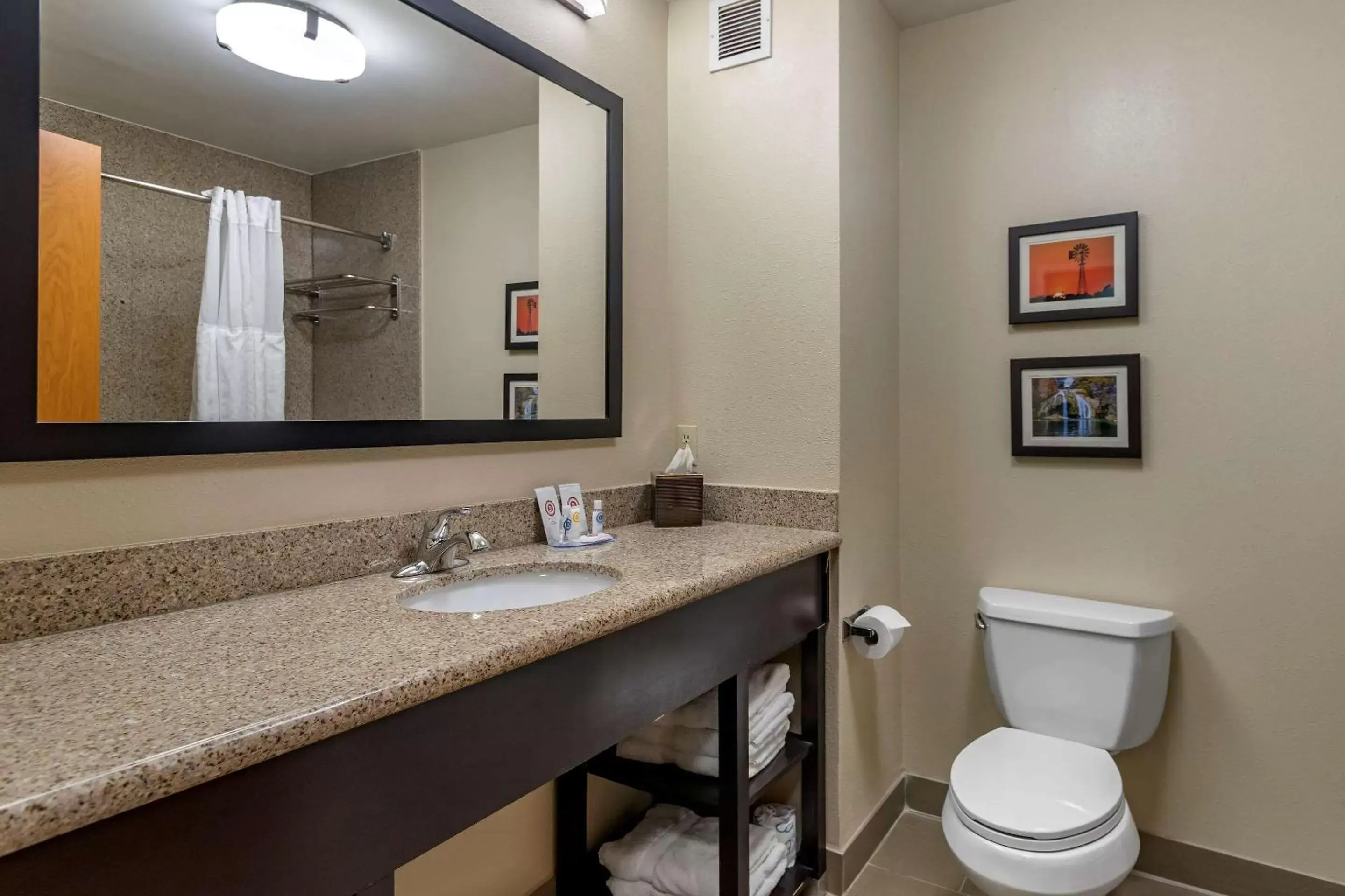 Photo of the whole room, Bathroom in Comfort Inn & Suites Glenpool