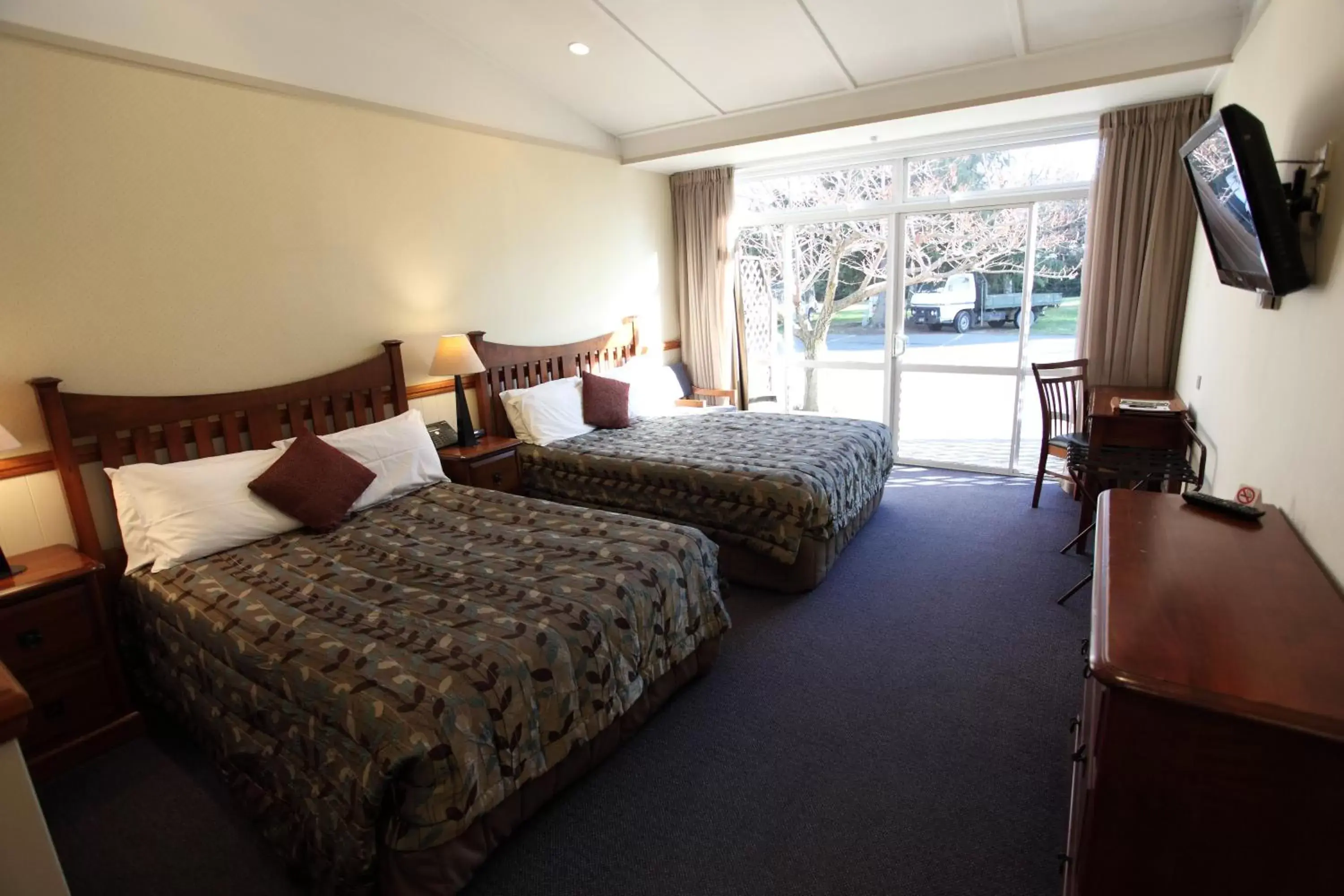 Day, Bed in Hotel Ashburton