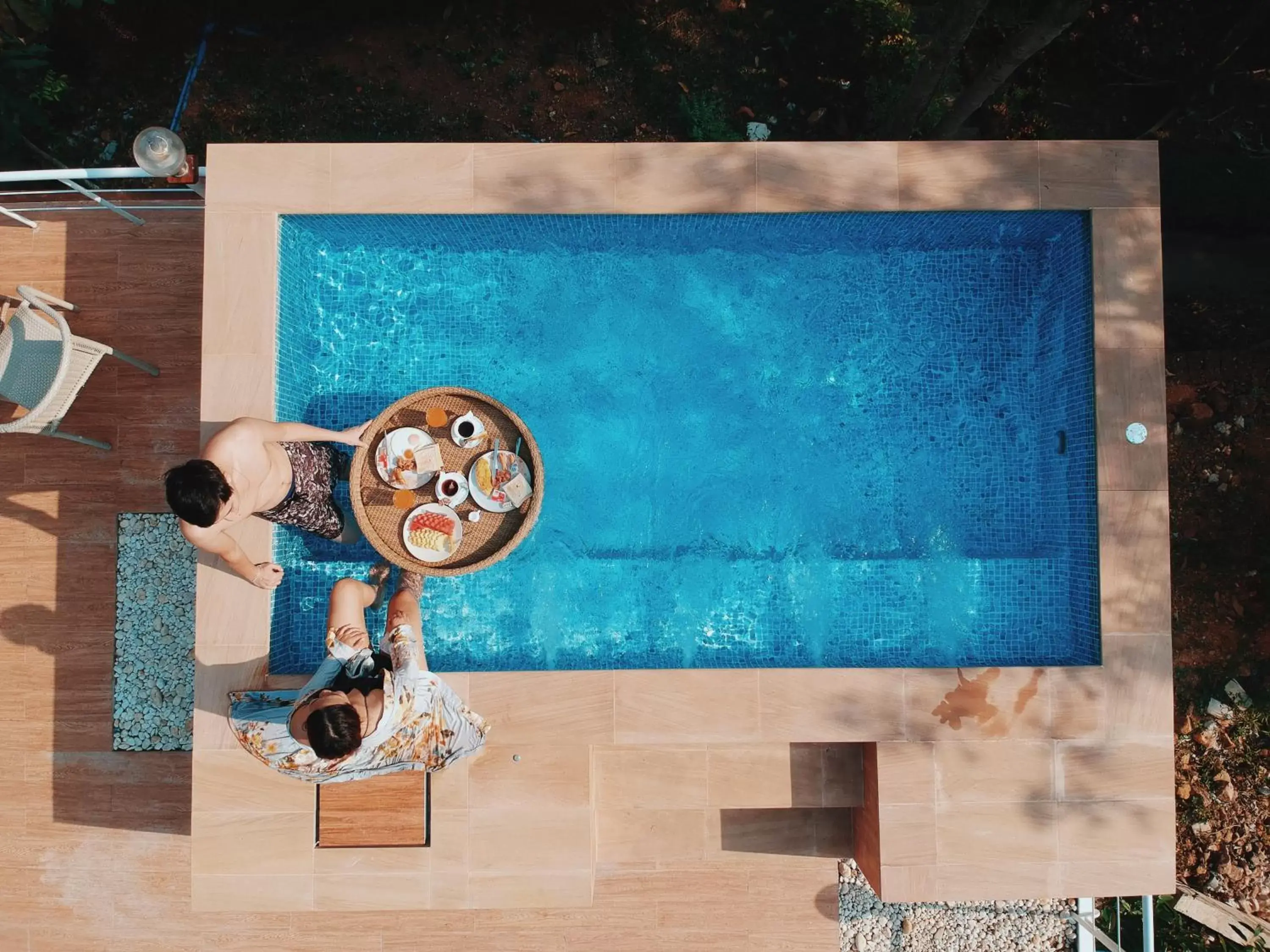 Food close-up, Pool View in Resolution Resort