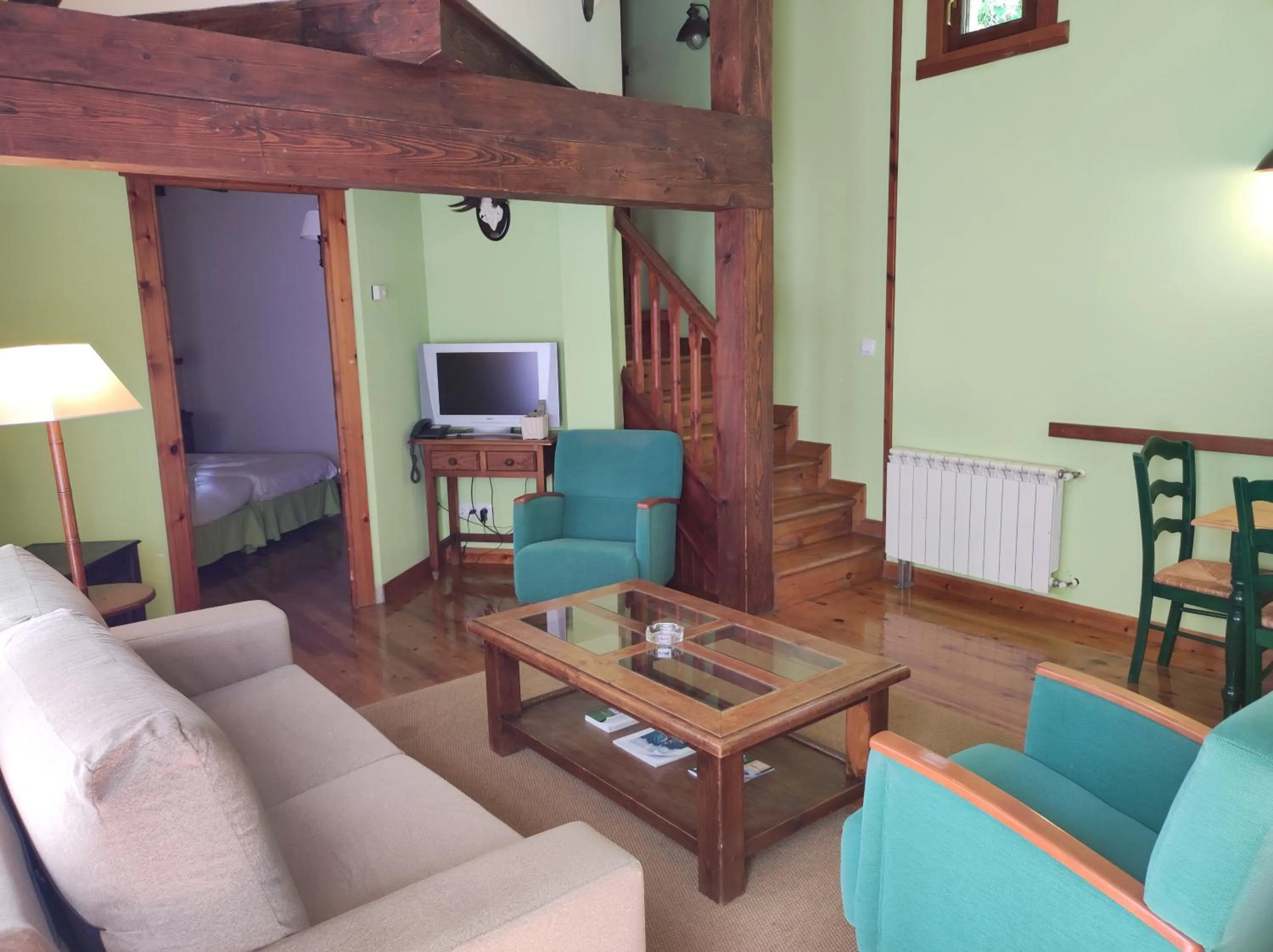 Living room in Viviendas Rurales El Covaju