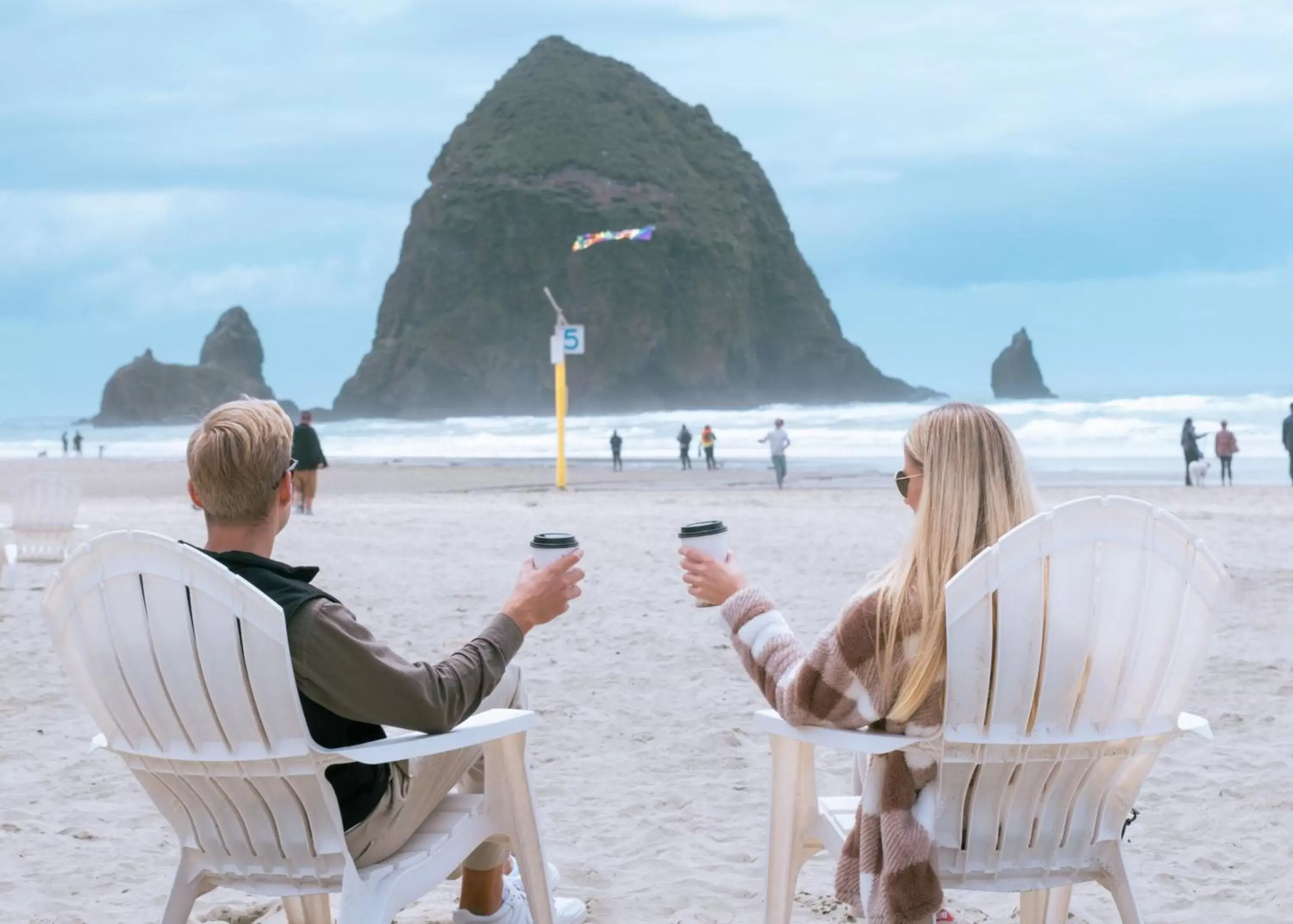 Beach in Inn at Haystack Rock