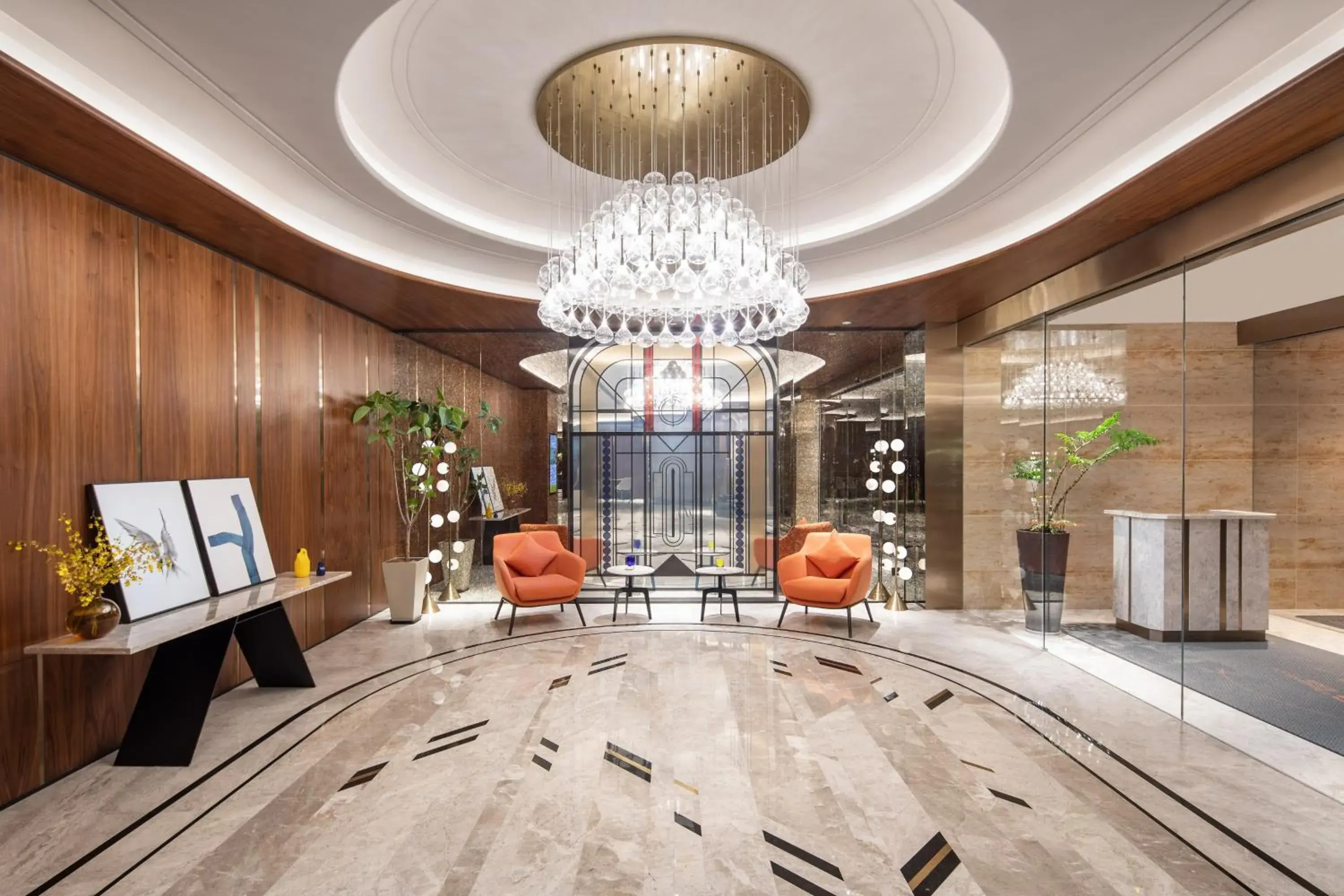 Seating area, Lobby/Reception in voco Nanjing Oriental Pearl