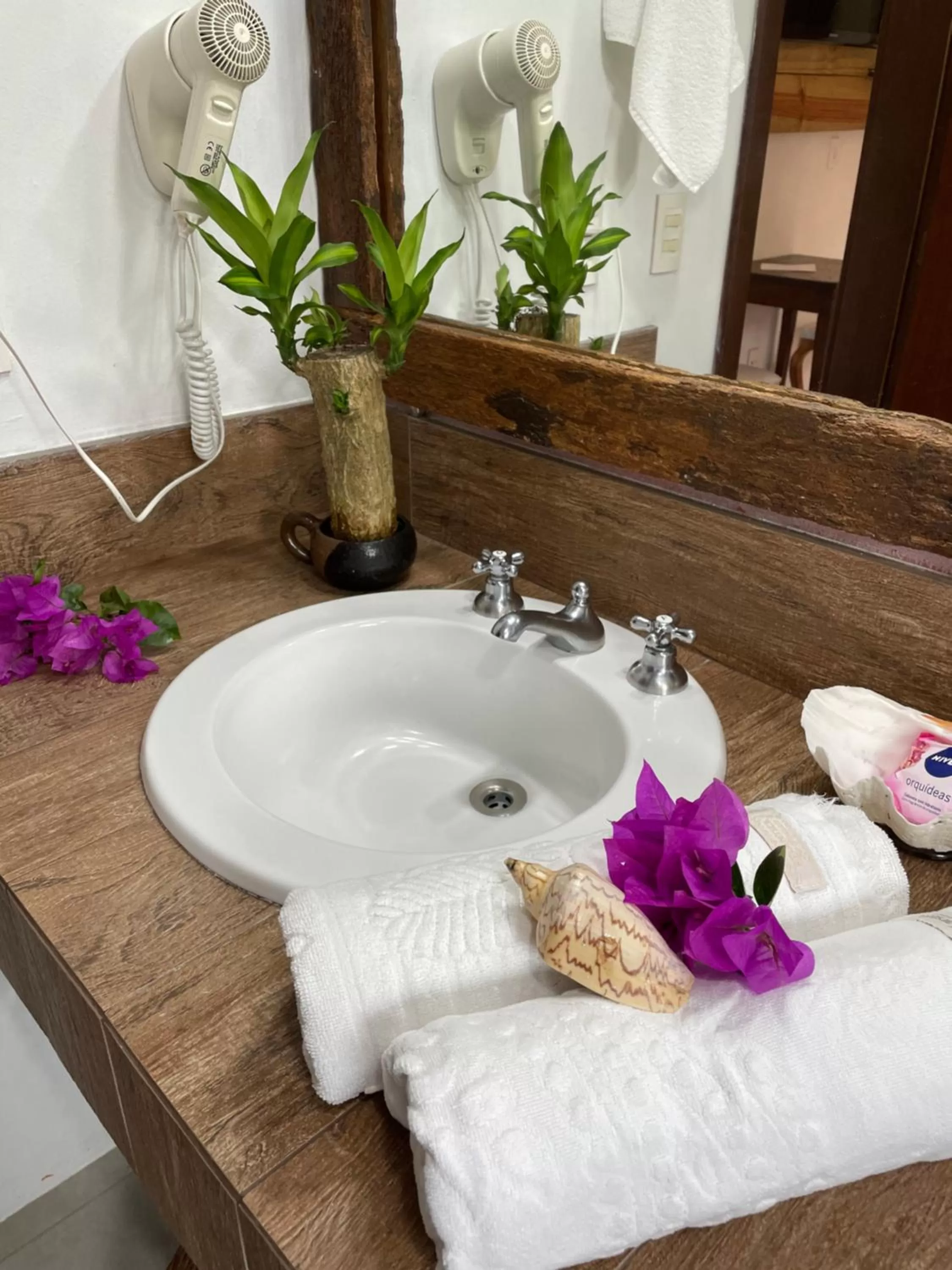 Bathroom in Pousada Santarina