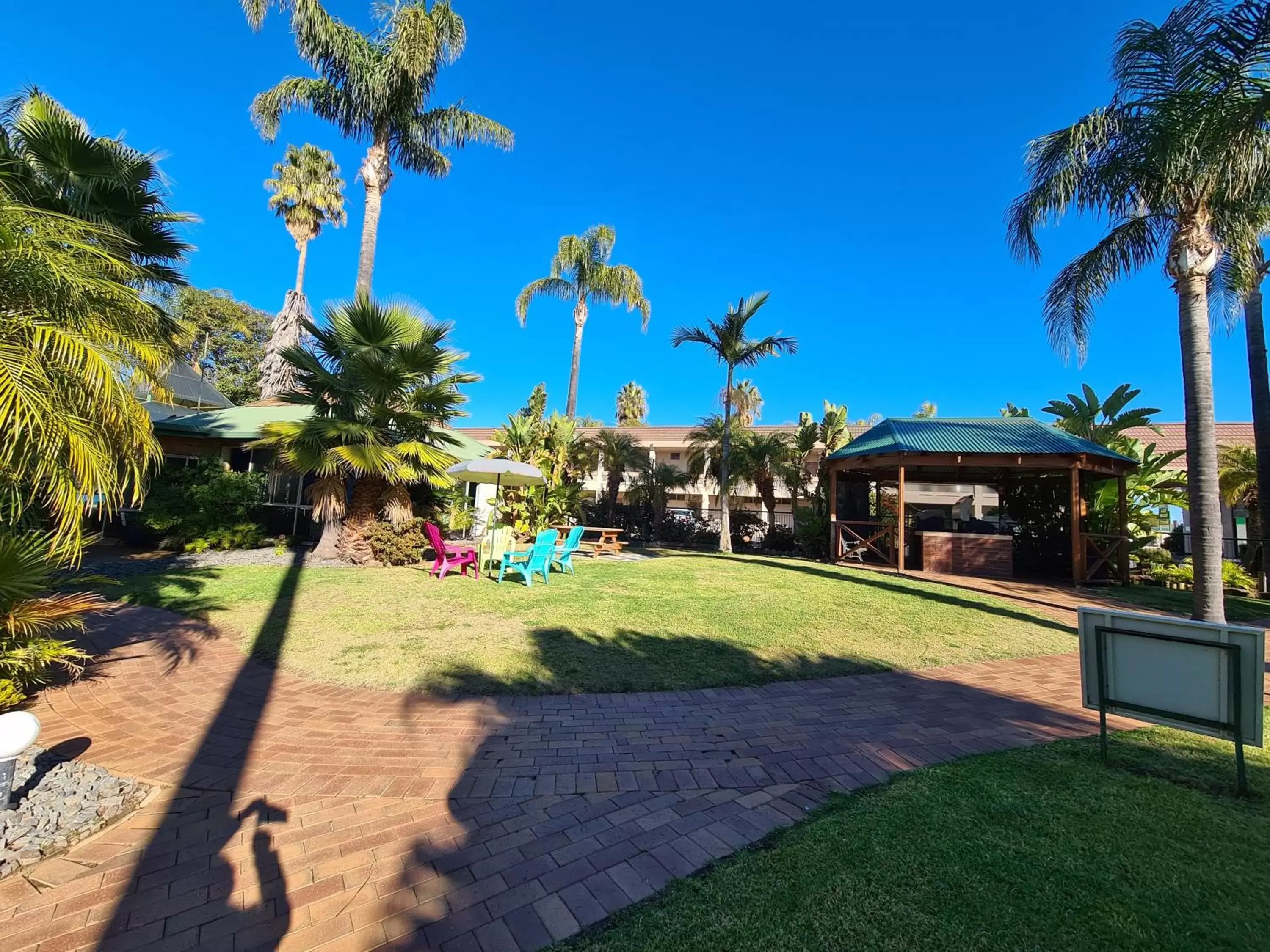 Garden in Swan Hill Resort