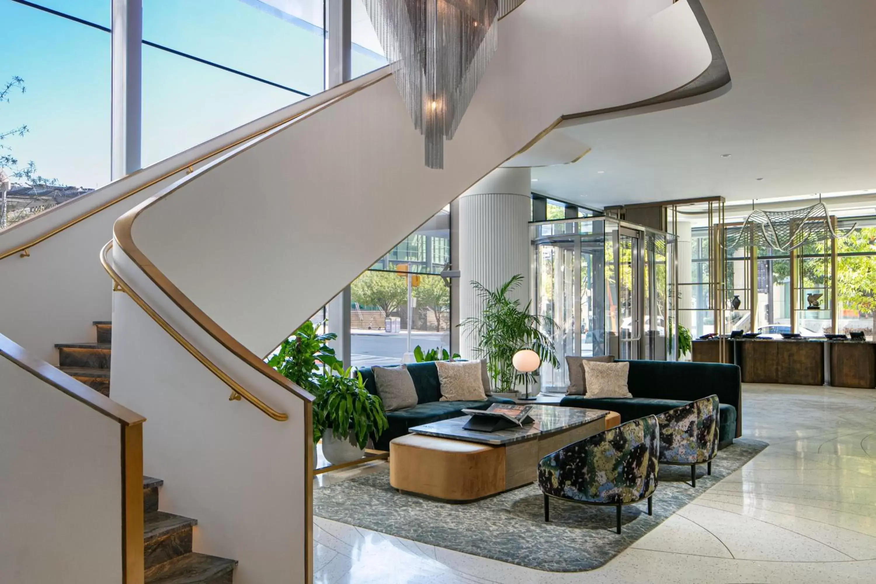 Lobby or reception in JW Marriott Charlotte