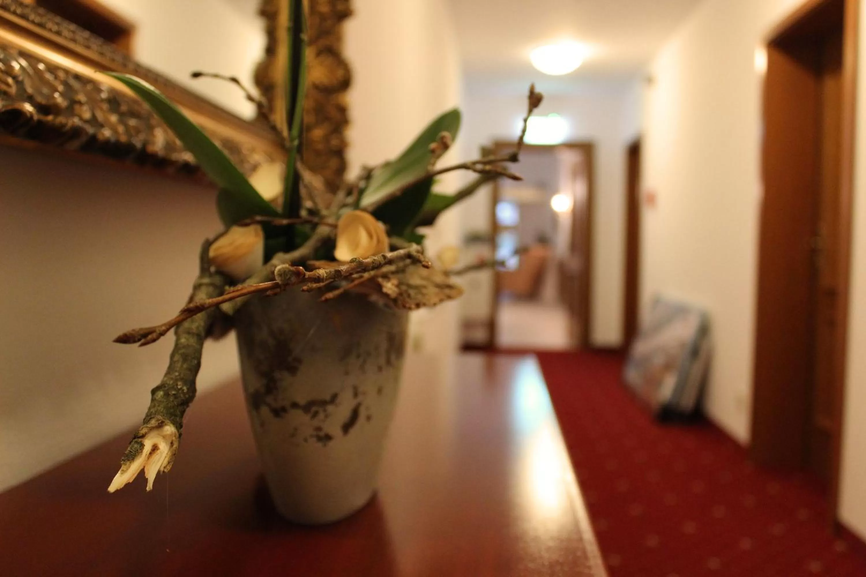 Lobby or reception in Parkhotel Forsthaus