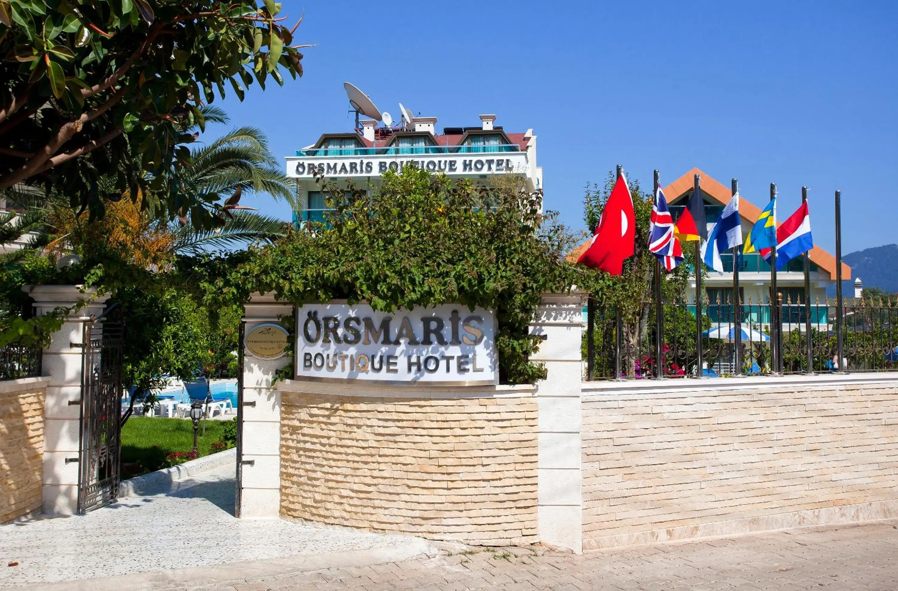 Facade/entrance in Örsmaris Boutique Hotel Facade/entrance in Örsmaris Boutique Hotel