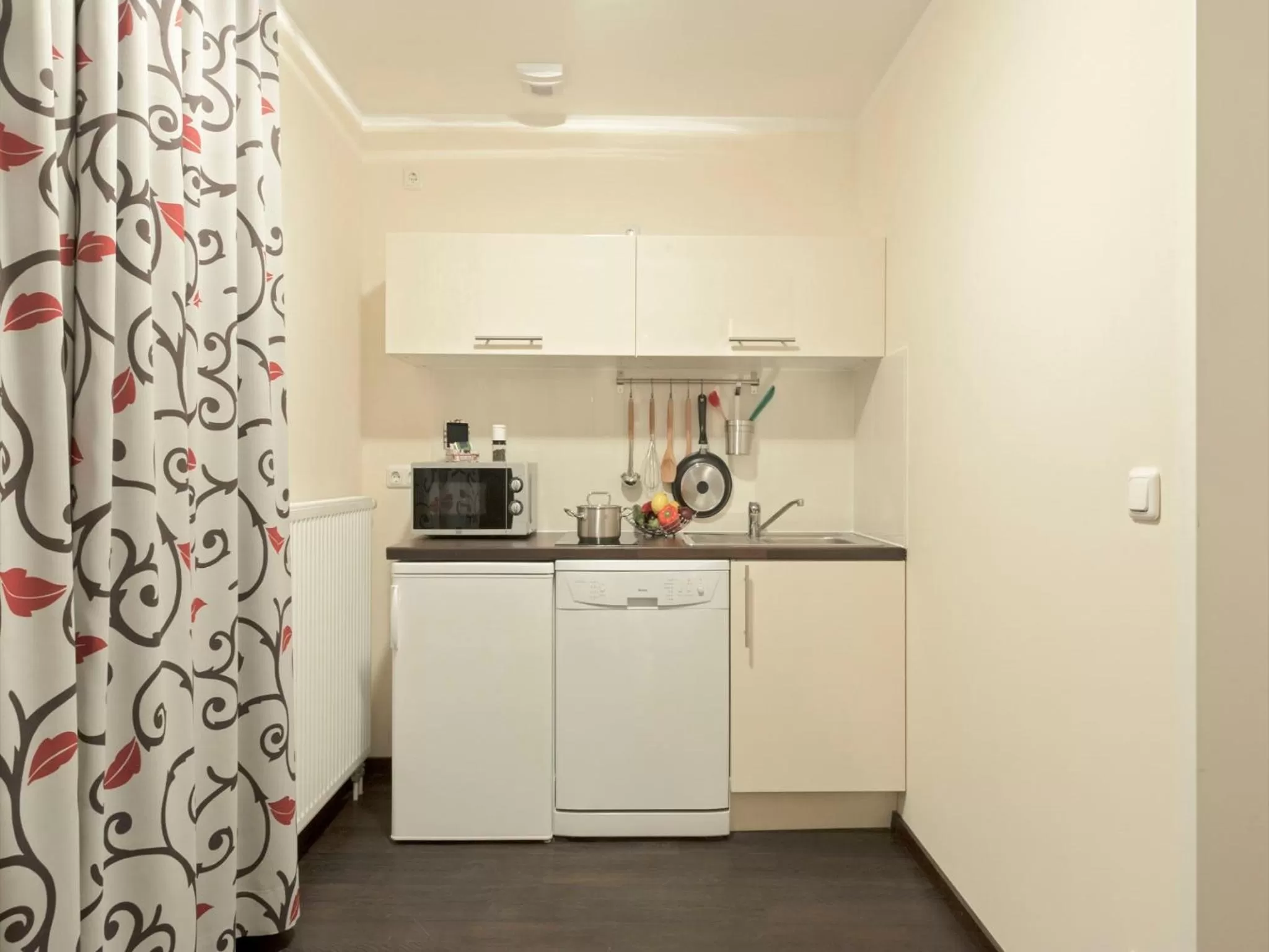 Kitchen or kitchenette in BATU Apart Hotel