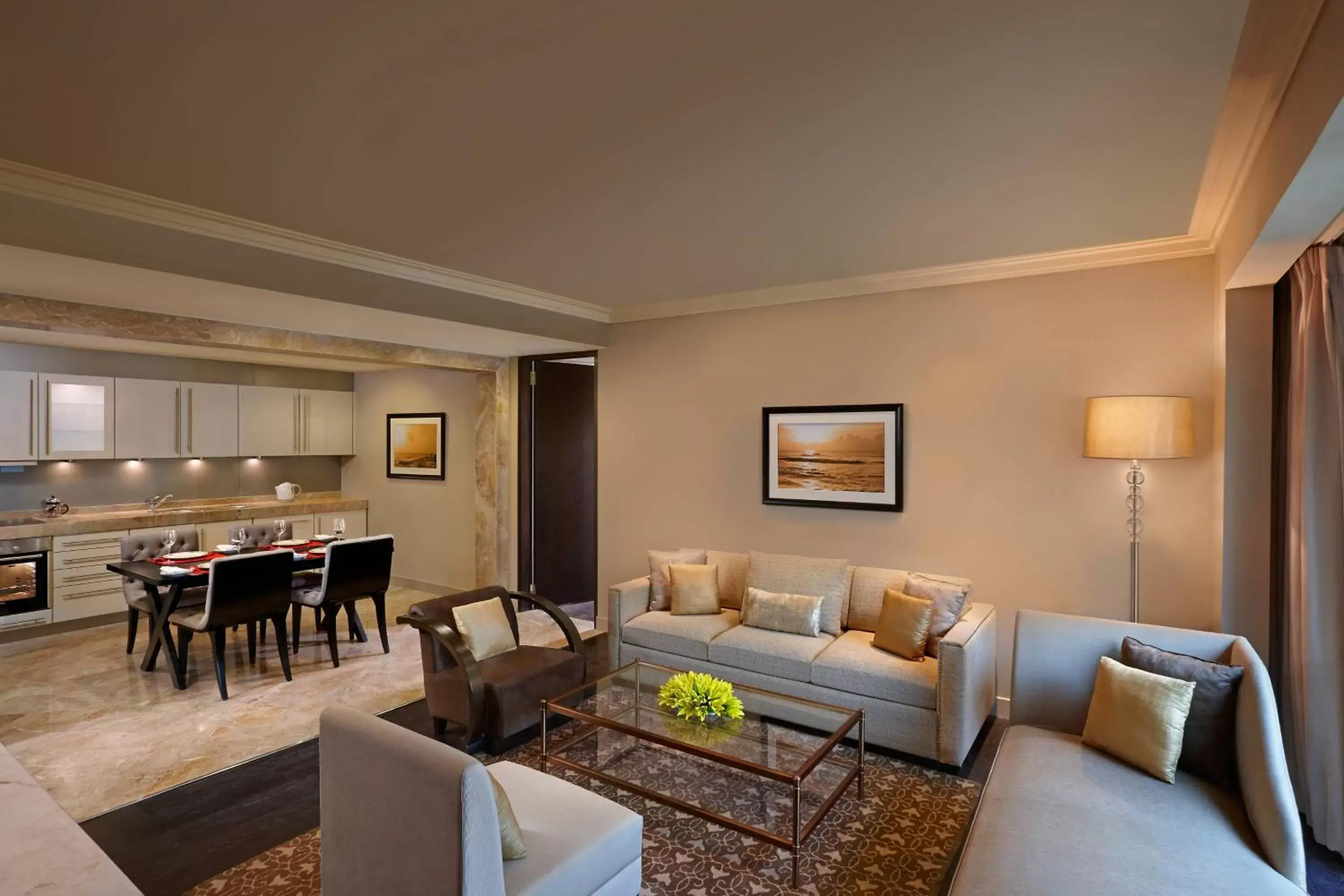 Living room, Seating Area in ITC Grand Chola, a Luxury Collection Hotel, Chennai