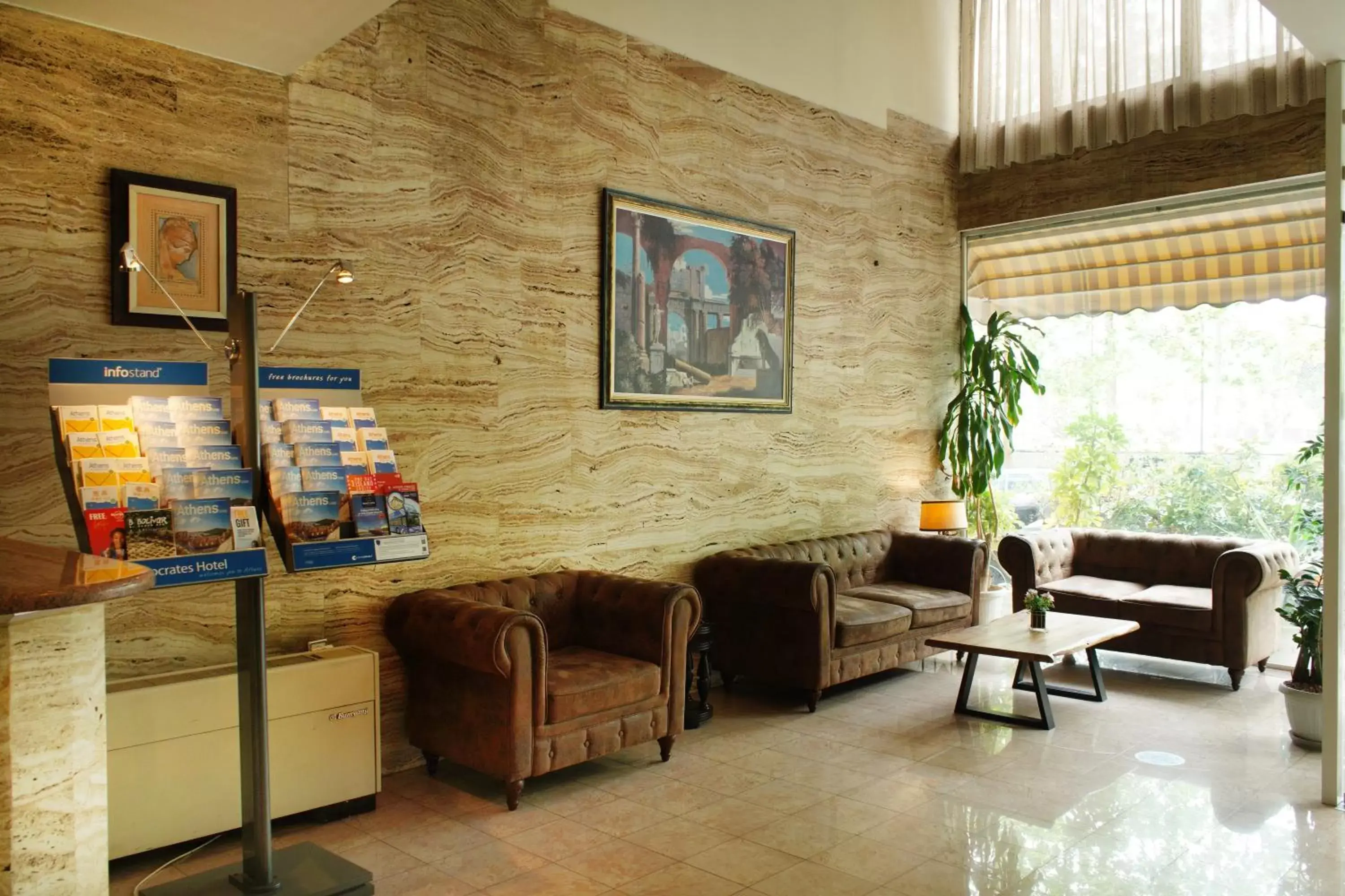 Property building, Lobby/Reception in Socrates Hotel