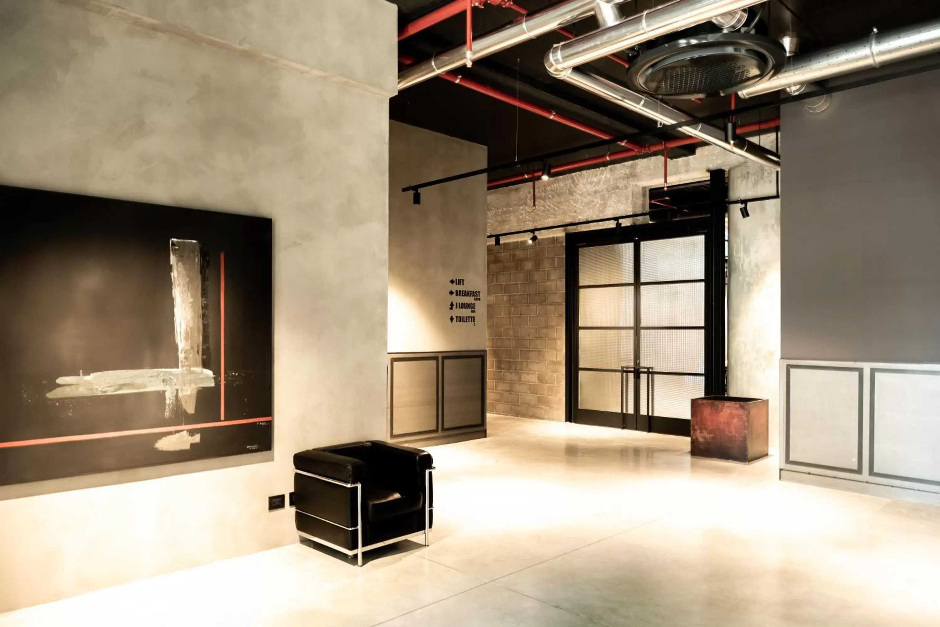 Lobby or reception in J24 Hotel Milano Lobby or reception in J24 Hotel Milano