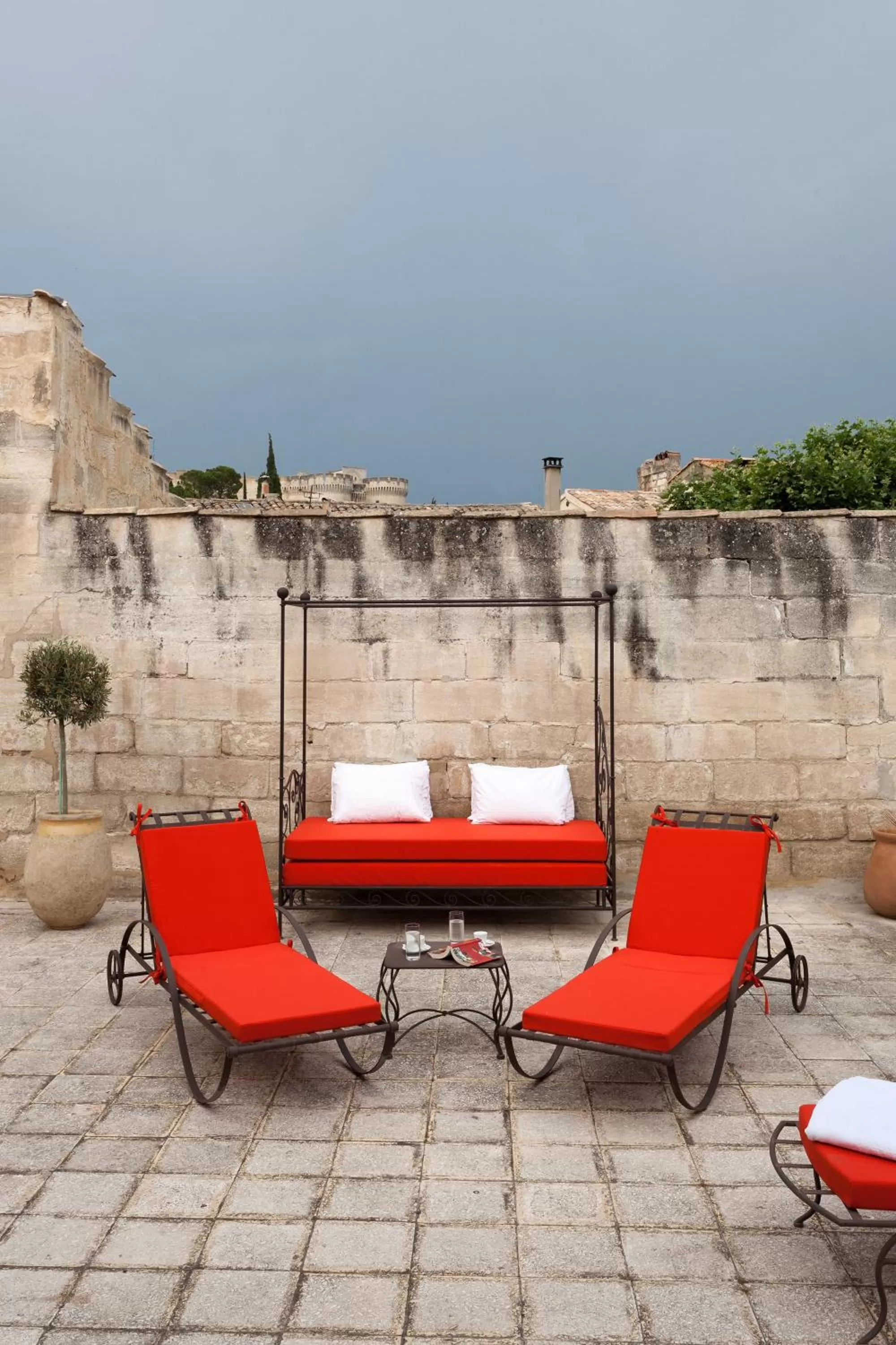 Patio in Hotel De L'Atelier
