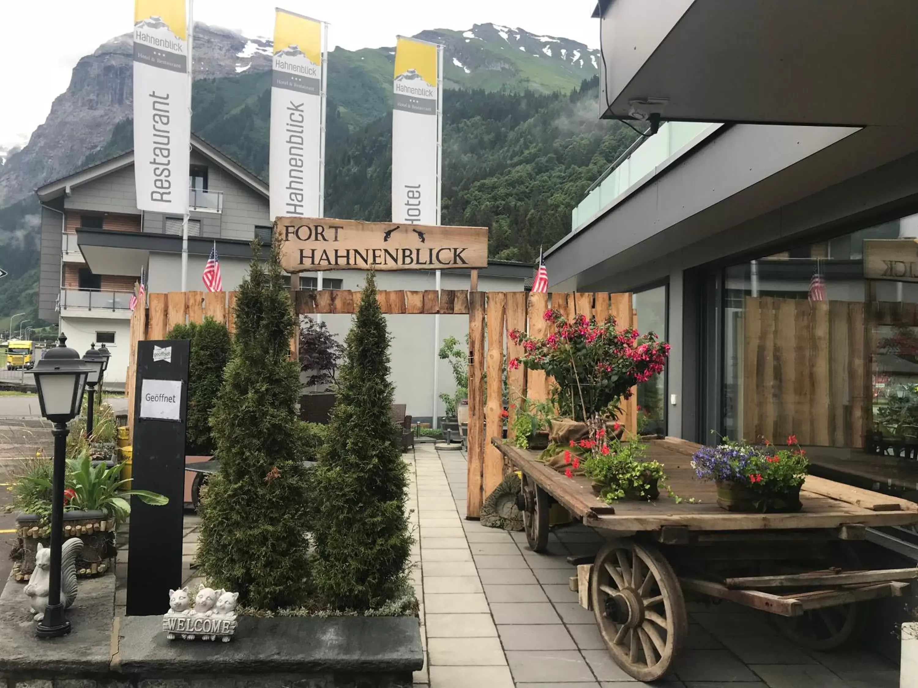 Facade/entrance in Hotel Hahnenblick