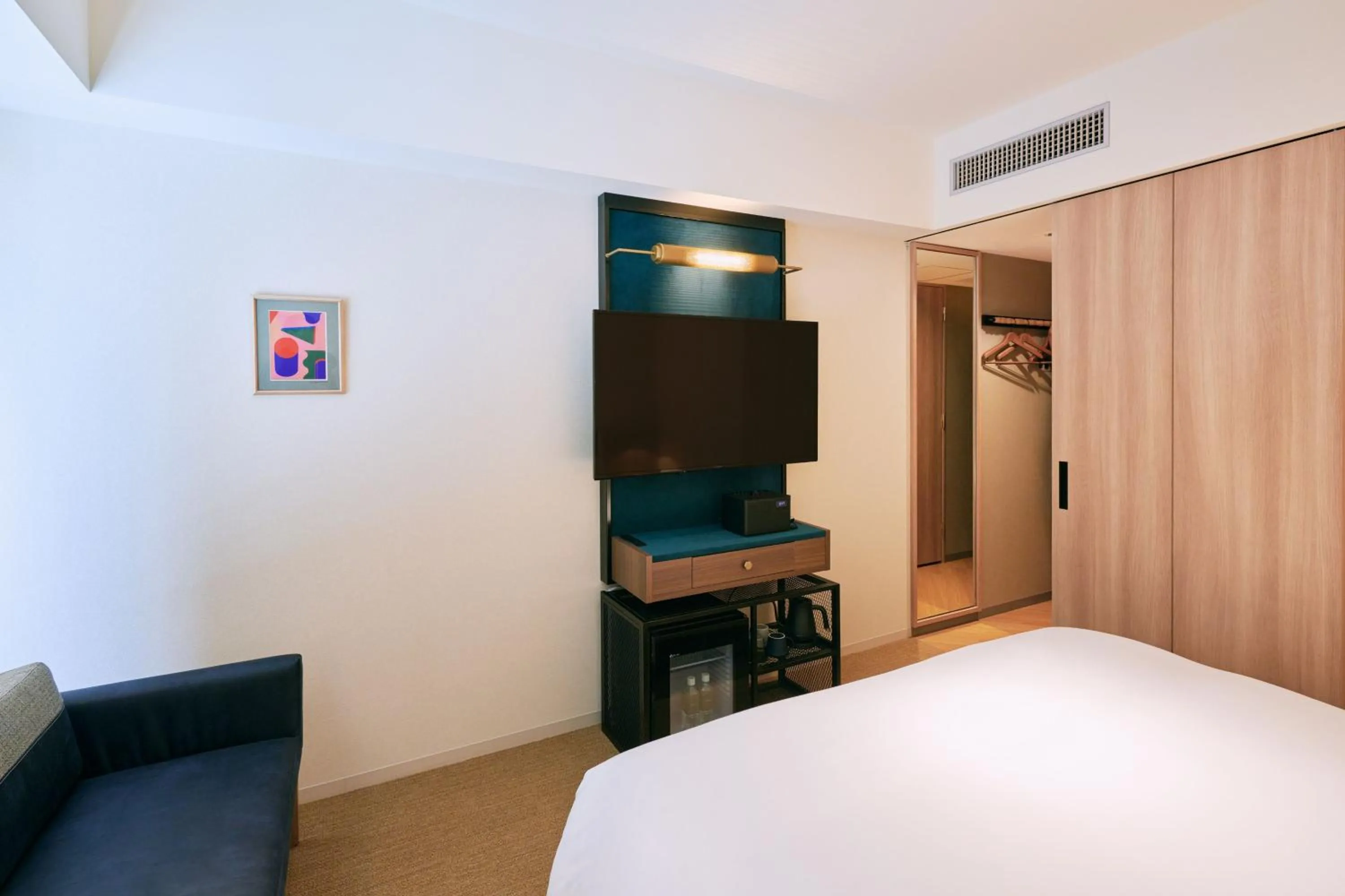 Photo of the whole room, Bed in NOHGA HOTEL AKIHABARA TOKYO