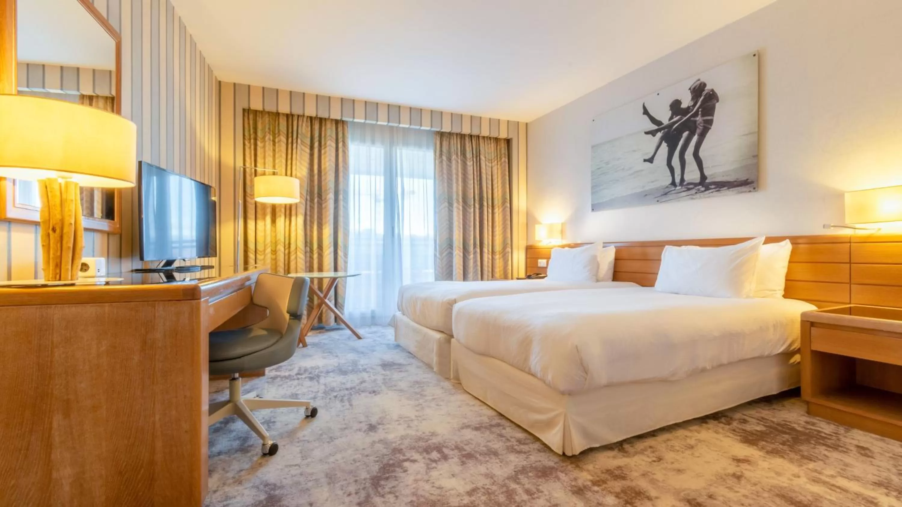 Photo of the whole room, Bed in Holiday Inn Nice - Port St Laurent by IHG