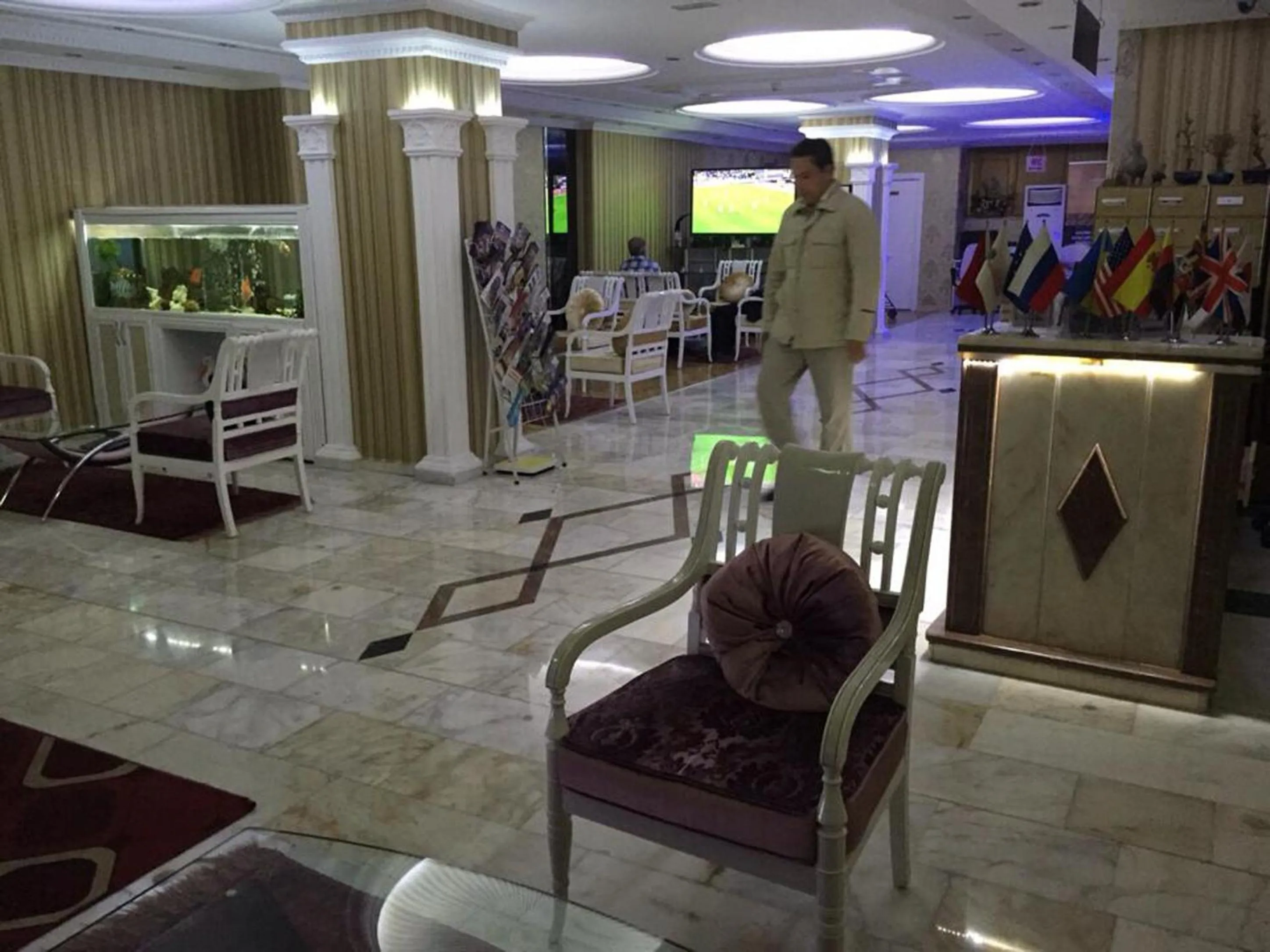 Seating area in Hotel Grand Mark