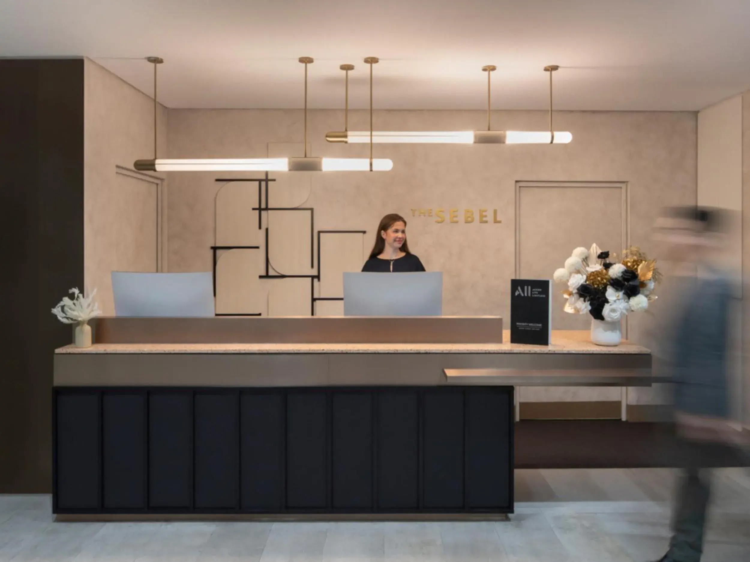 Lobby or reception, Kitchen/Kitchenette in Mercure Sydney Martin Place