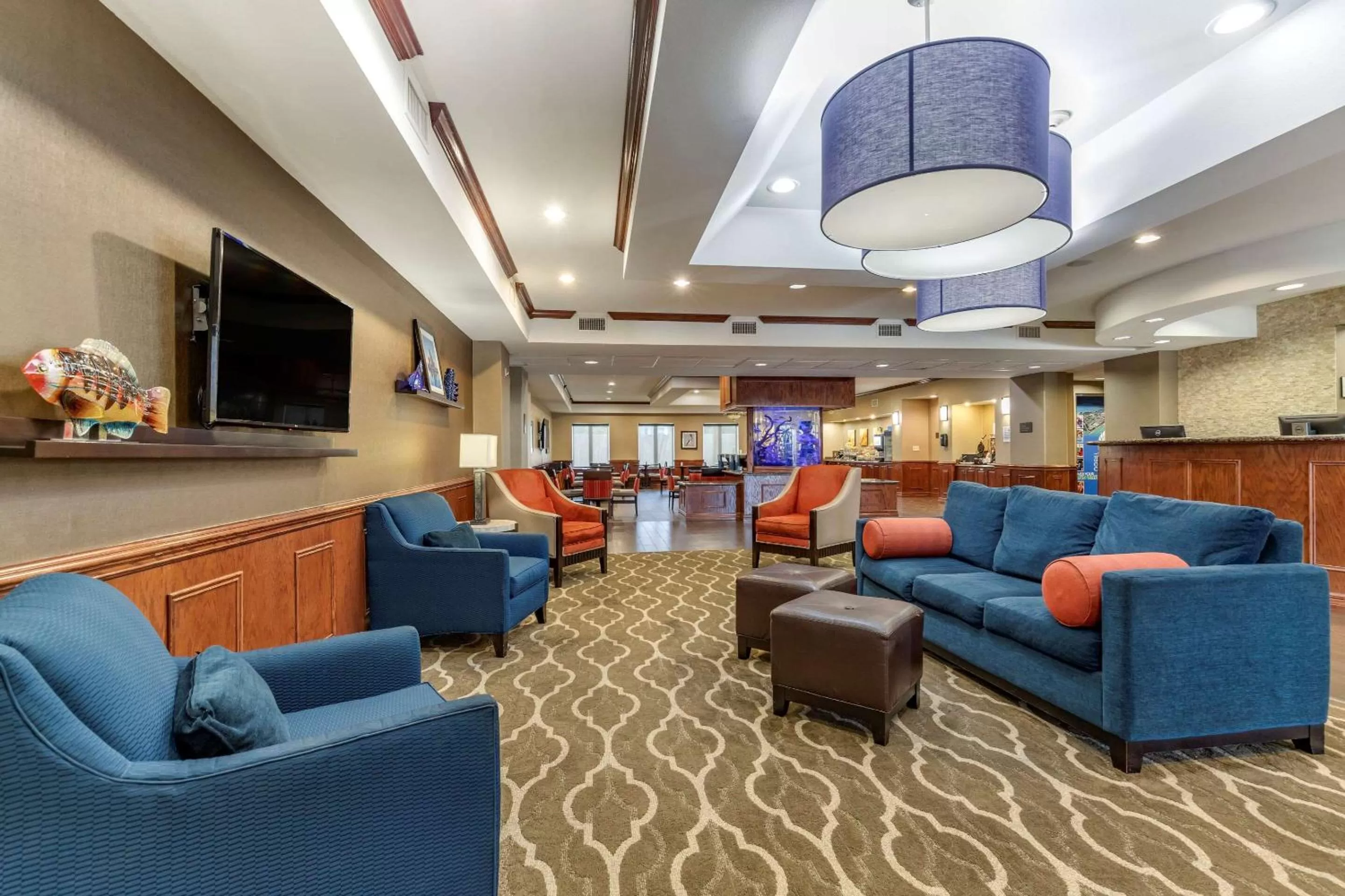 Lobby or reception in Comfort Suites Near Texas A&M - Corpus Christi