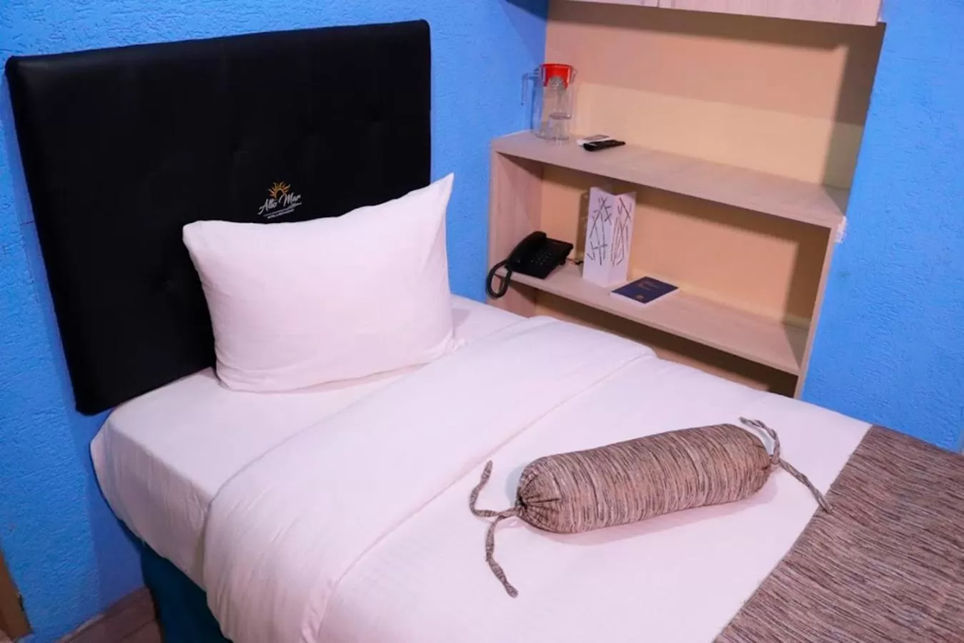 Bed in Hotel Alto Mar