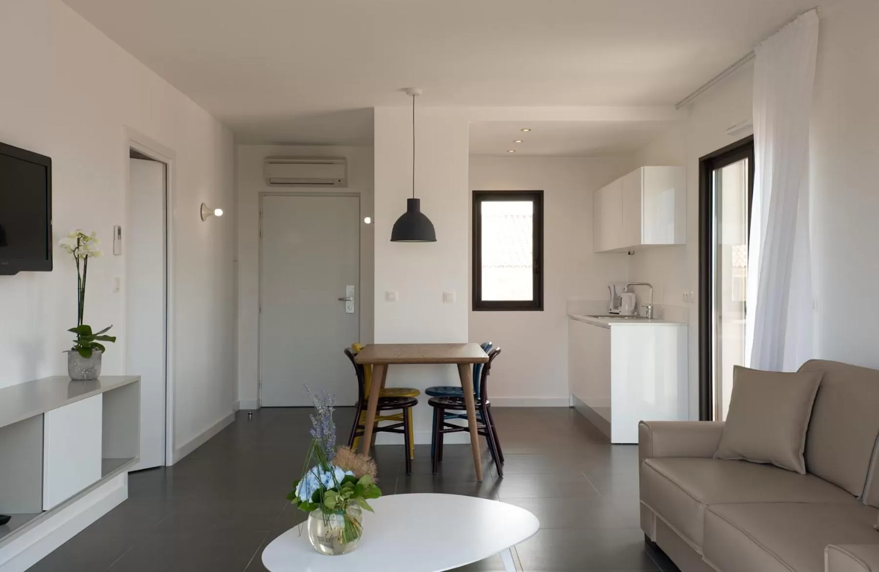 Living room in Résidence Hôtelière Alcyon