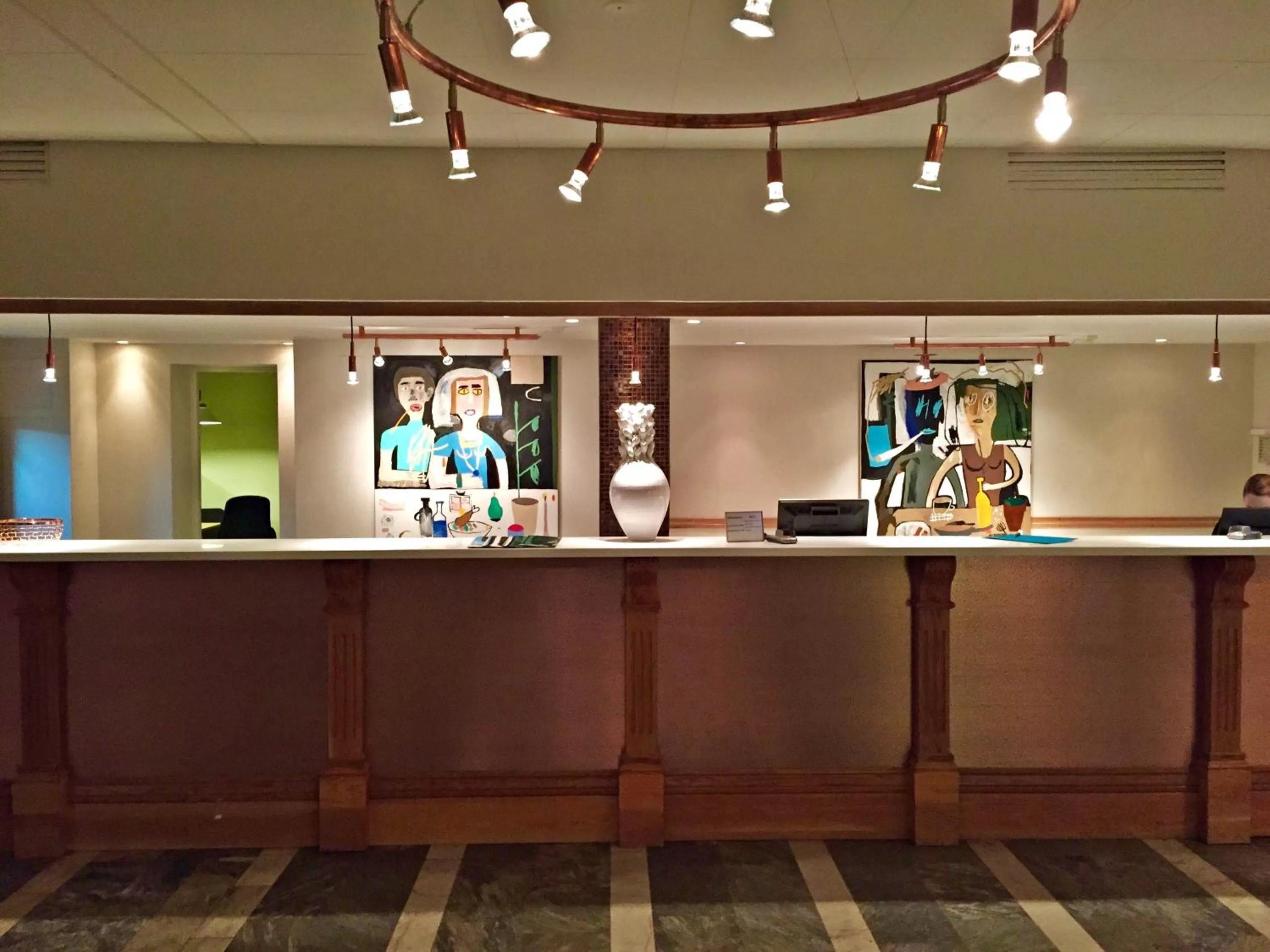 Lobby or reception in Mora Hotell & Spa