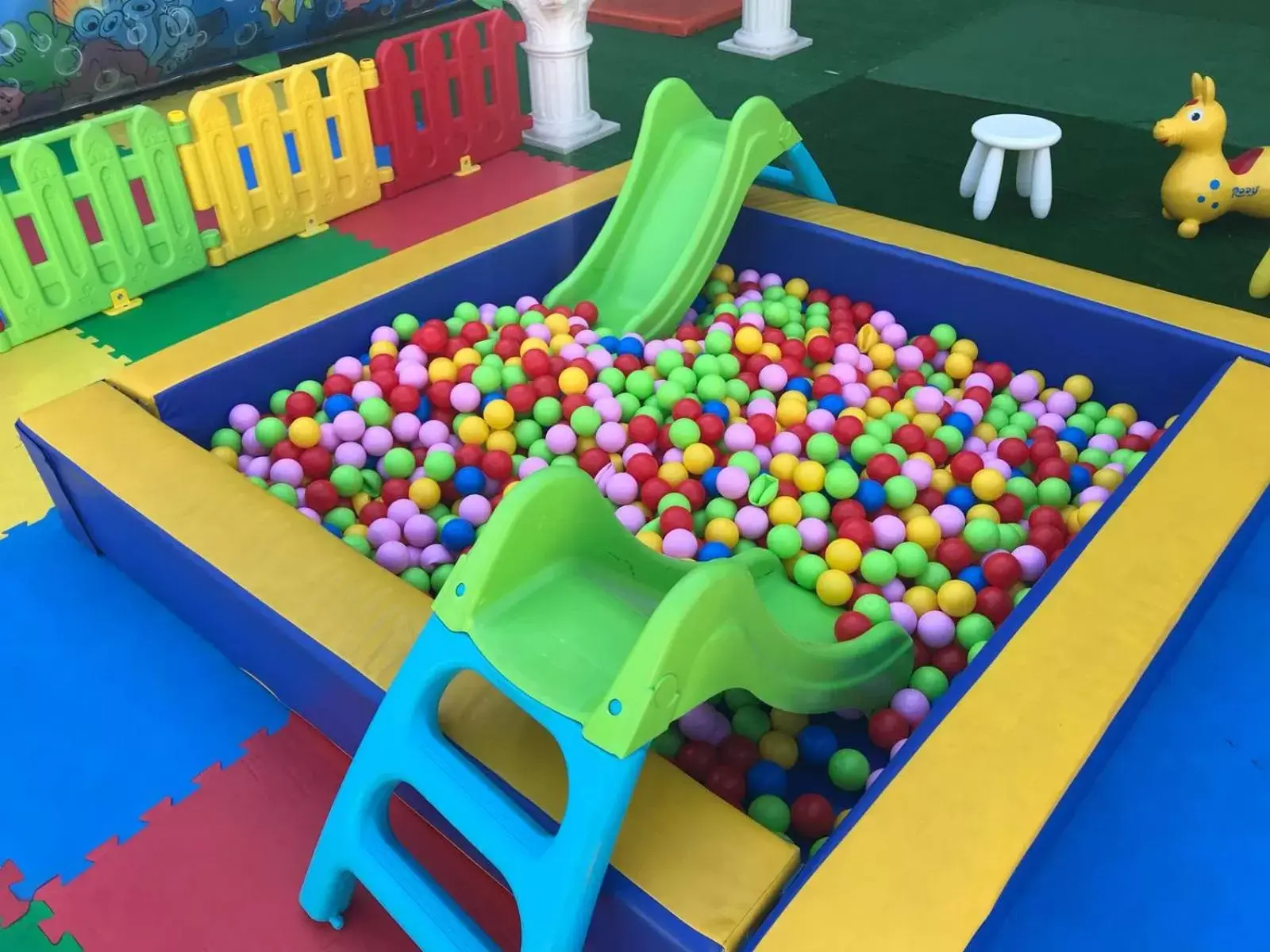 Children play ground, Kid's Club in Gotha Hotel Turin Airport