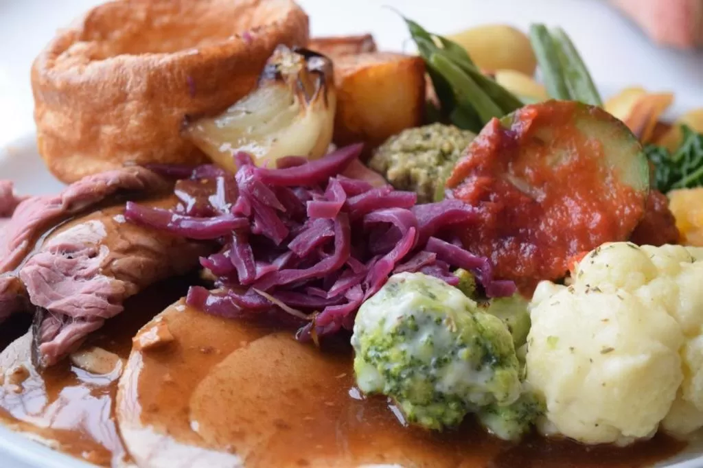 Food close-up, Food in Babbacombe Royal Hotel and Carvery