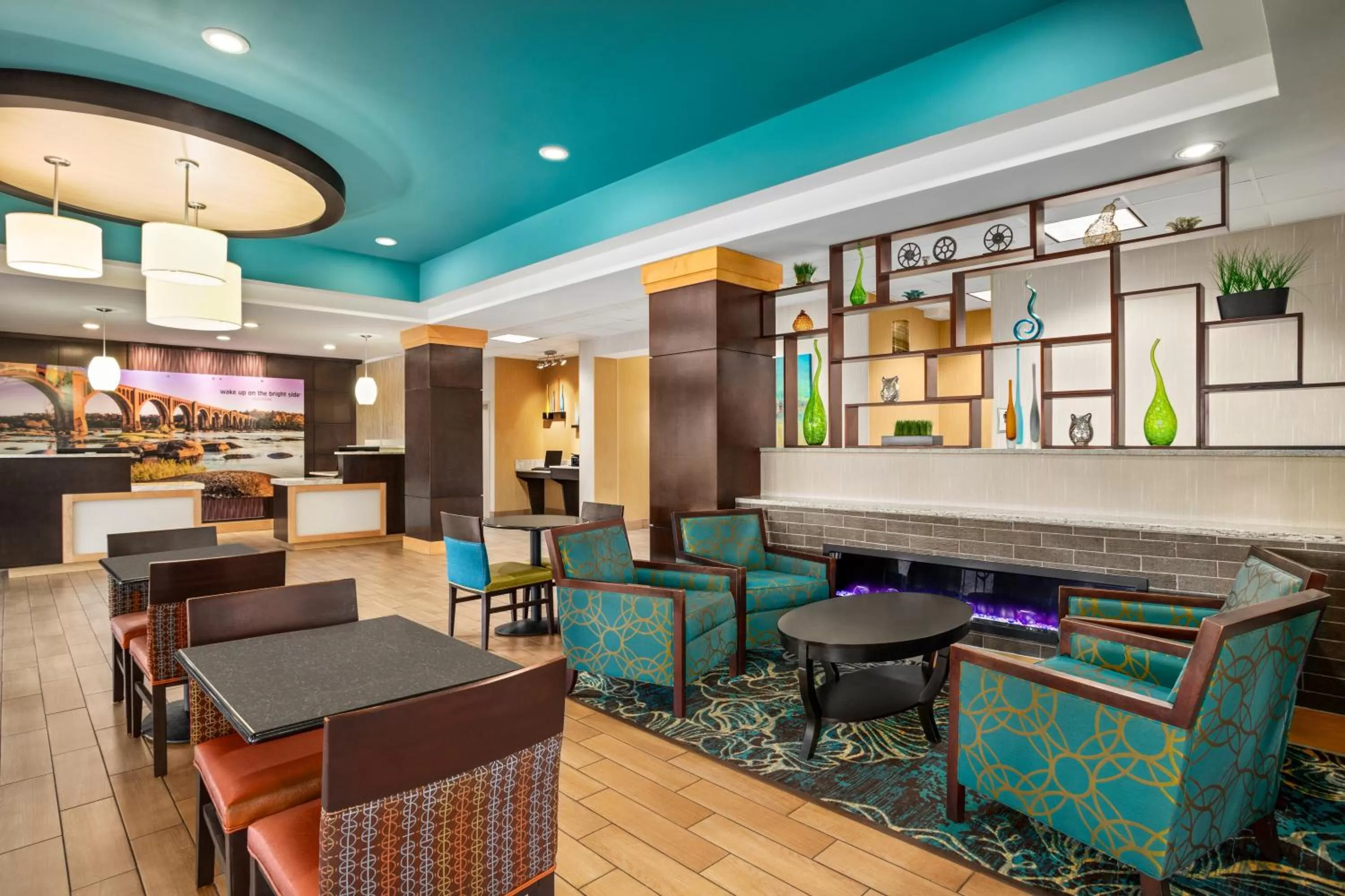 Lobby or reception in La Quinta Inn & Suites by Wyndham Richmond-Midlothian