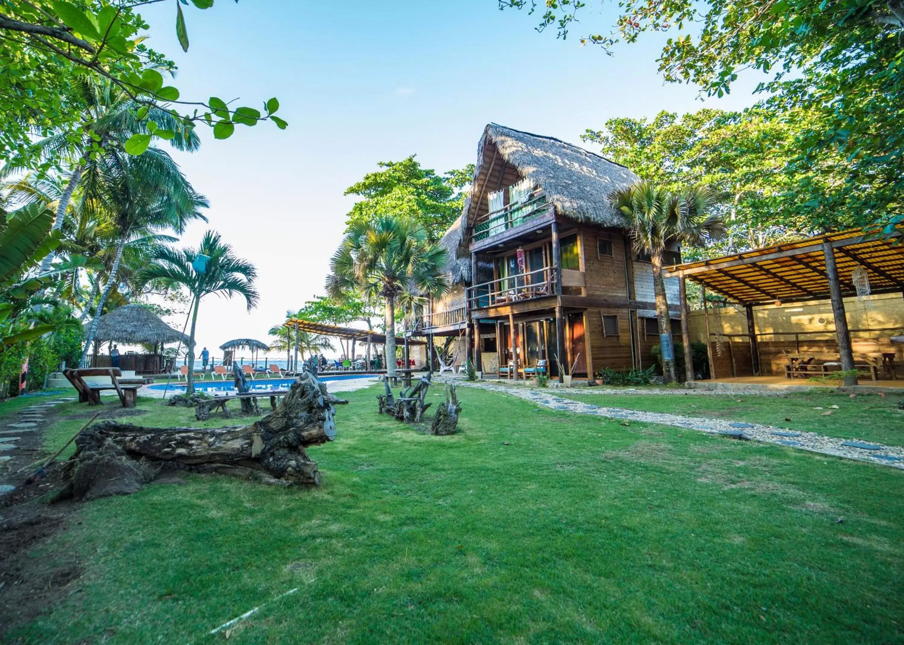 Property Building in Cabarete Maravilla Eco Lodge Boutique Beach Surf & Kite