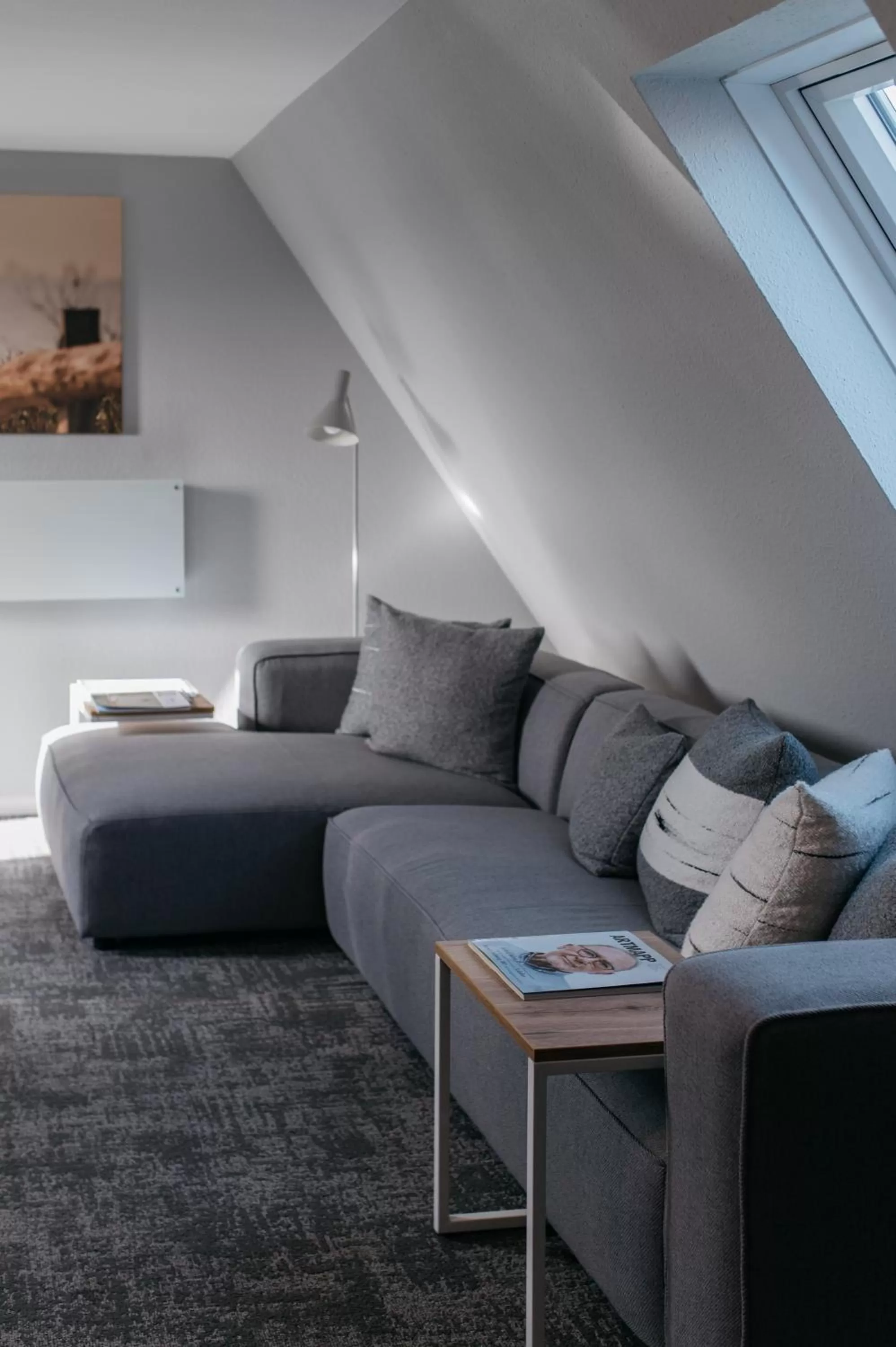 Communal lounge/ TV room in Schlei Hotel