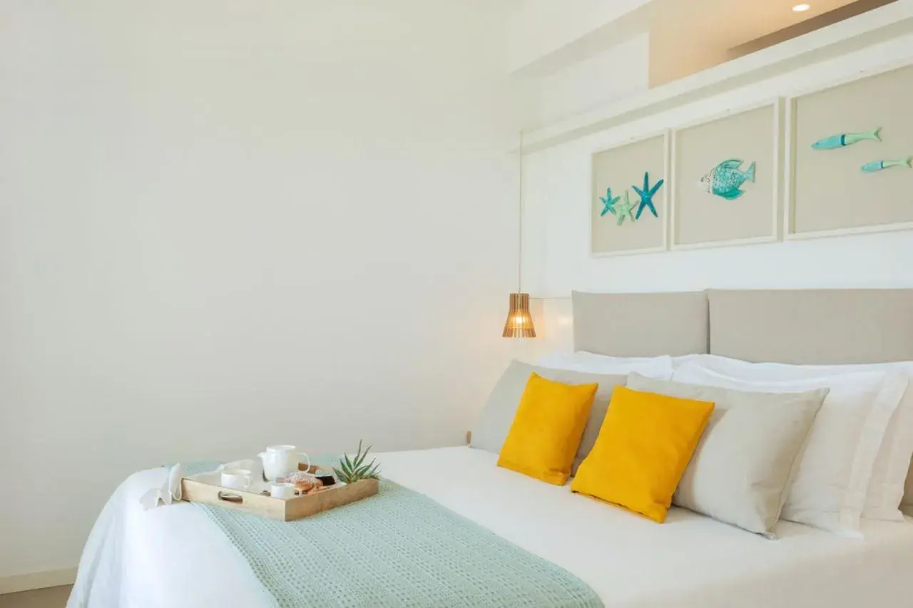 Bed in Albatros Beach Hotel
