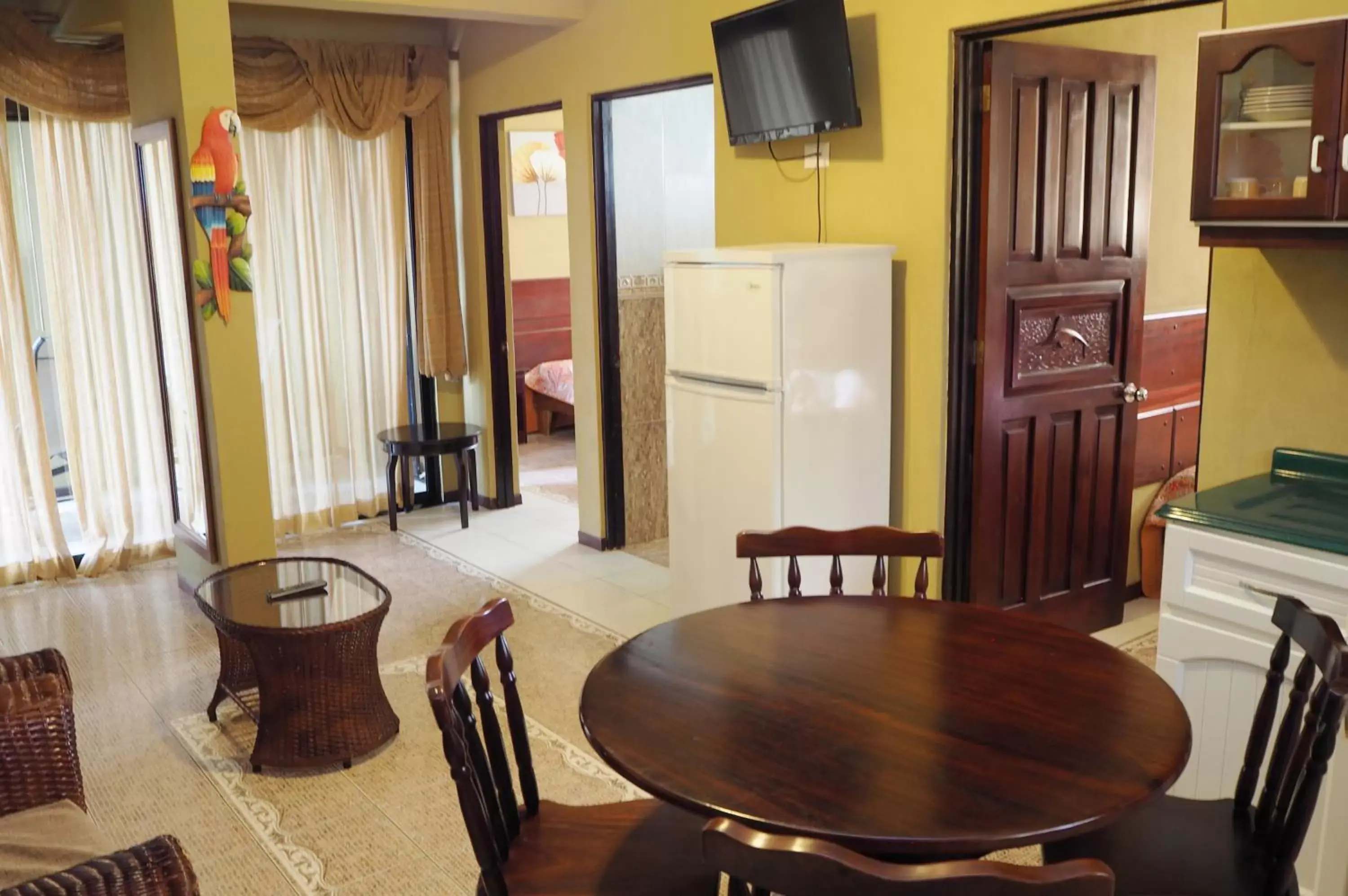 Bedroom, Dining Area in Balcon del Mar Beach Front Hotel