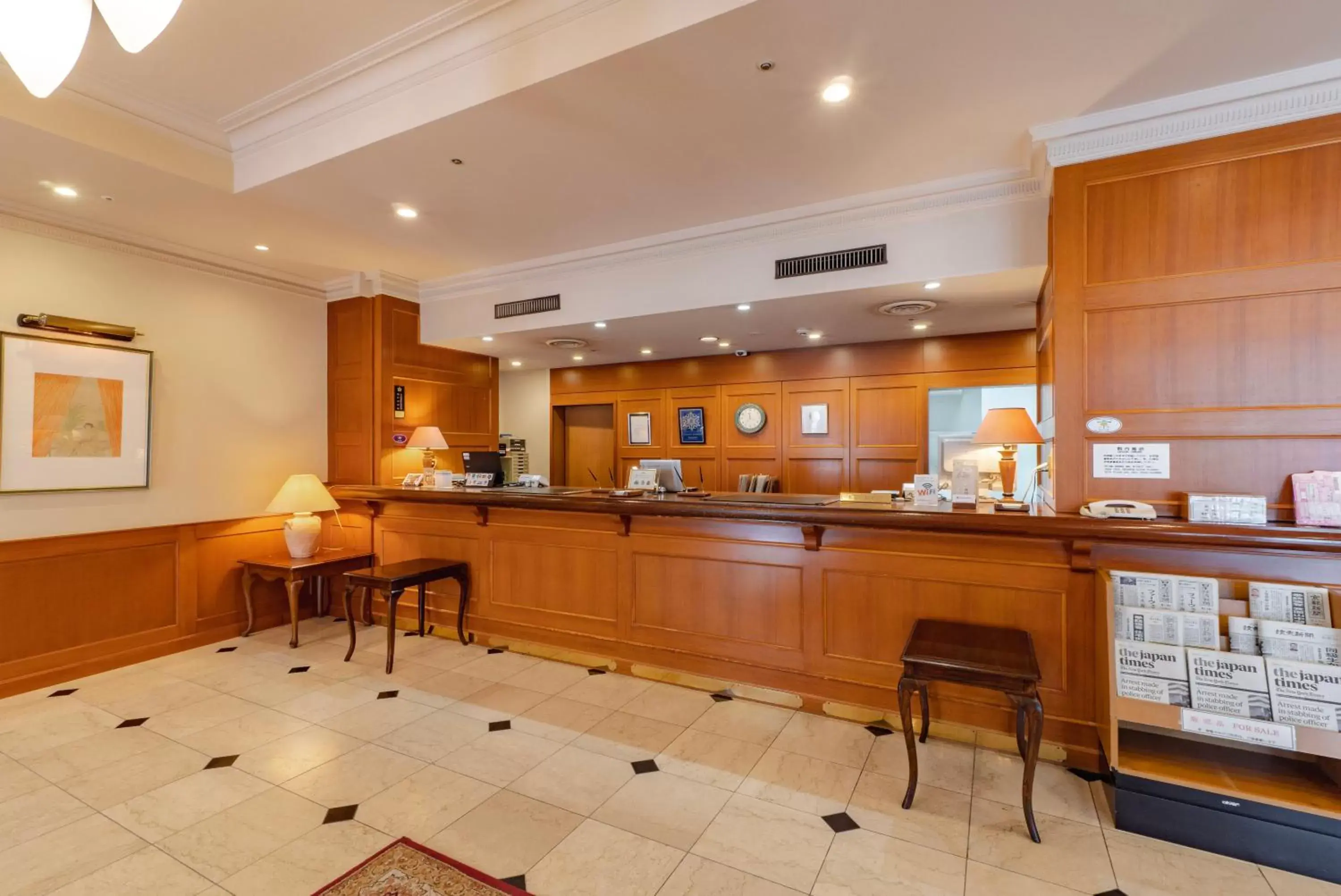 Lobby or reception in Hotel Gimmond Kyoto Lobby or reception in Hotel Gimmond Kyoto