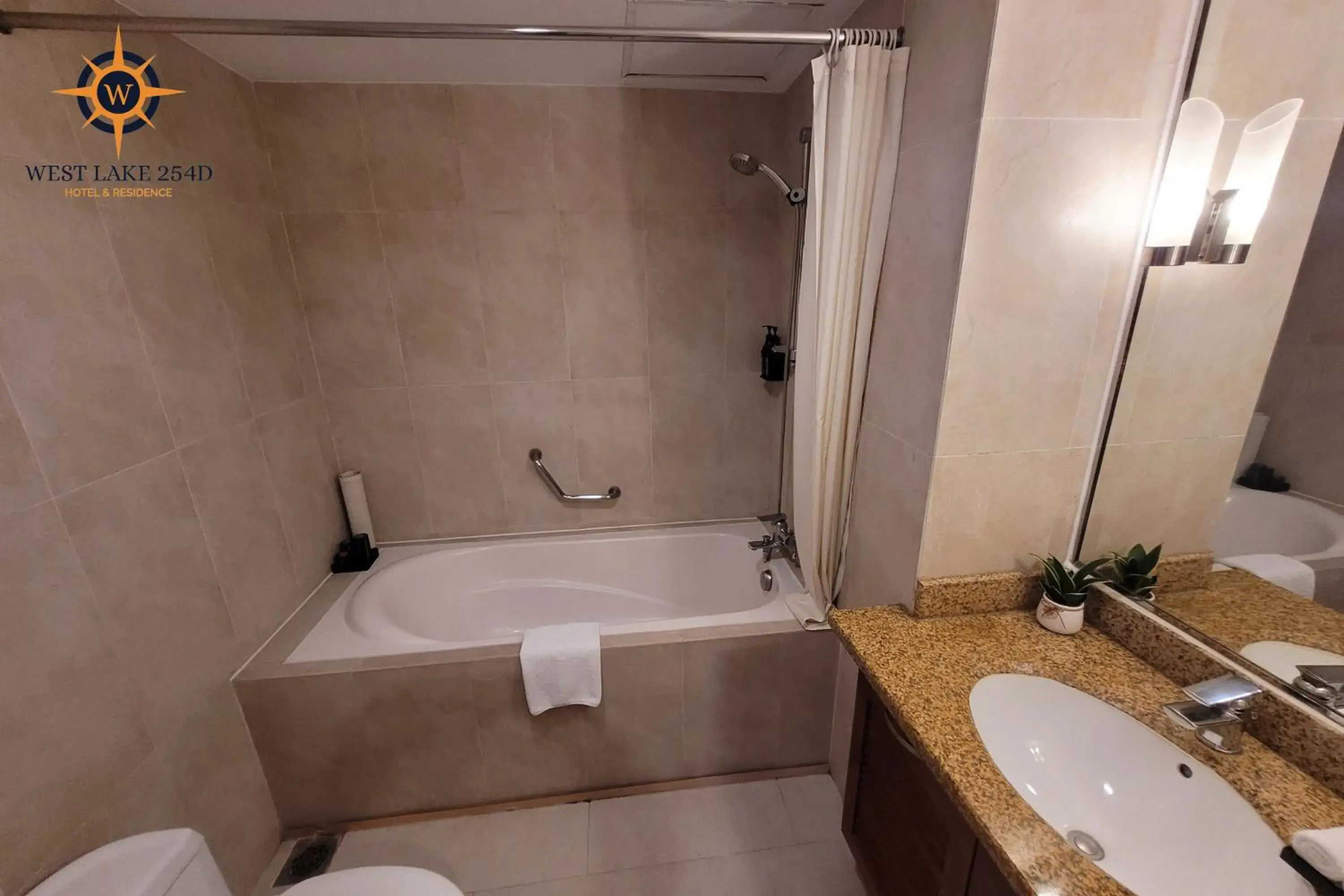 Bathroom in West Lake 254D Hotel & Residence