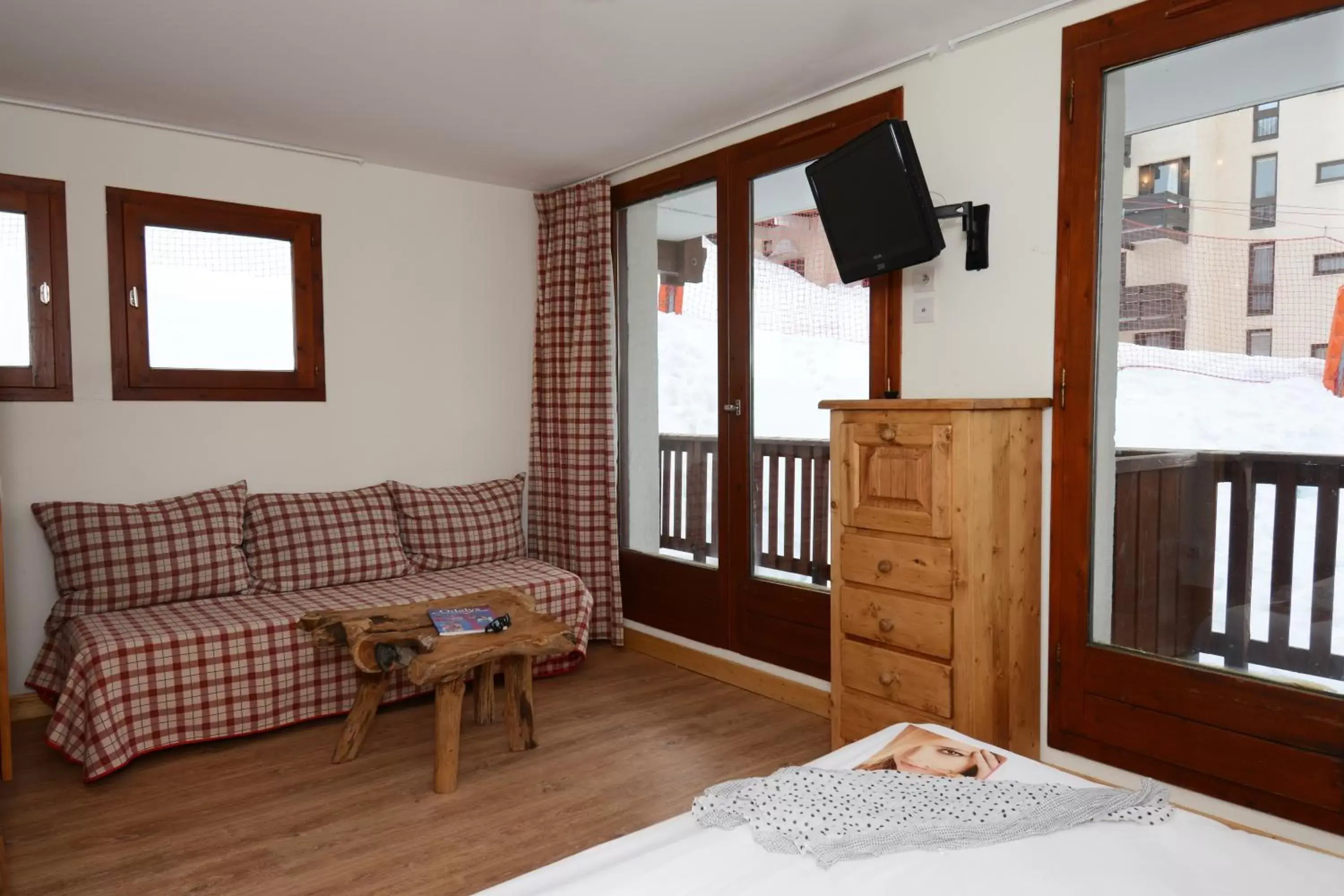 Bedroom in Odalys Chalet Alpina